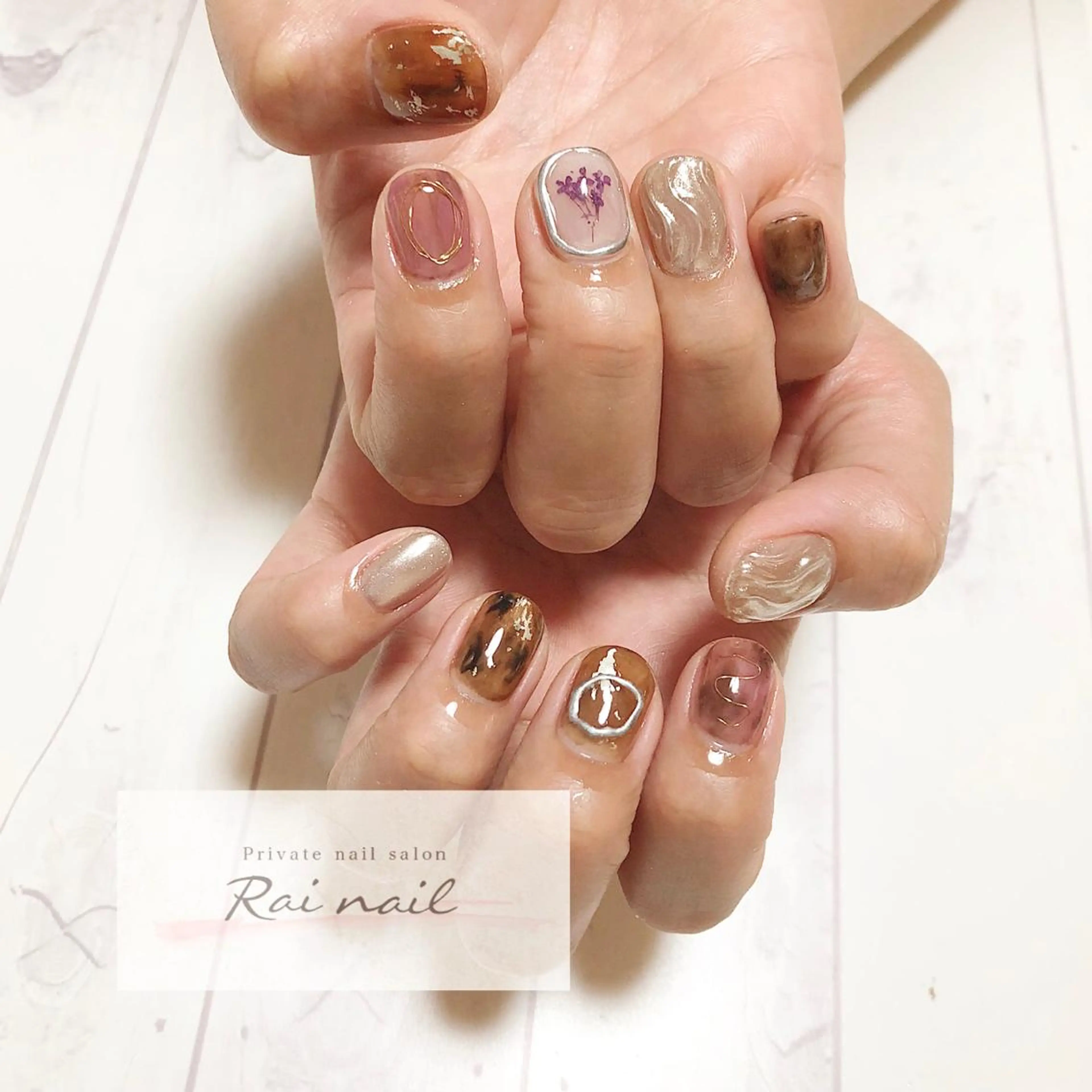 ネイル ハンドネイル Rai nail_ Risaのネイルデザイン