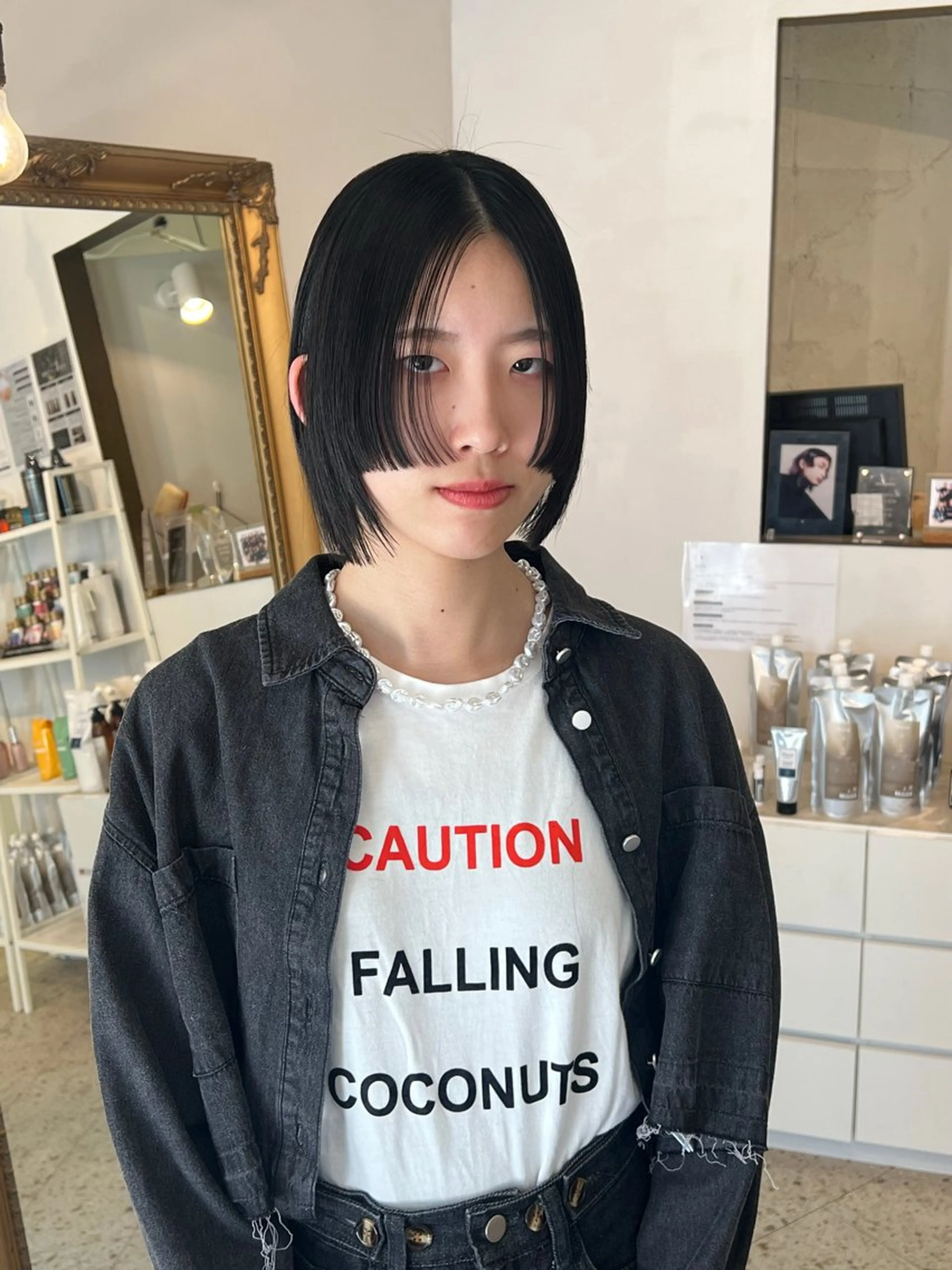 ショート KIJI所属・haruka /透明感カラーのヘアスタイル