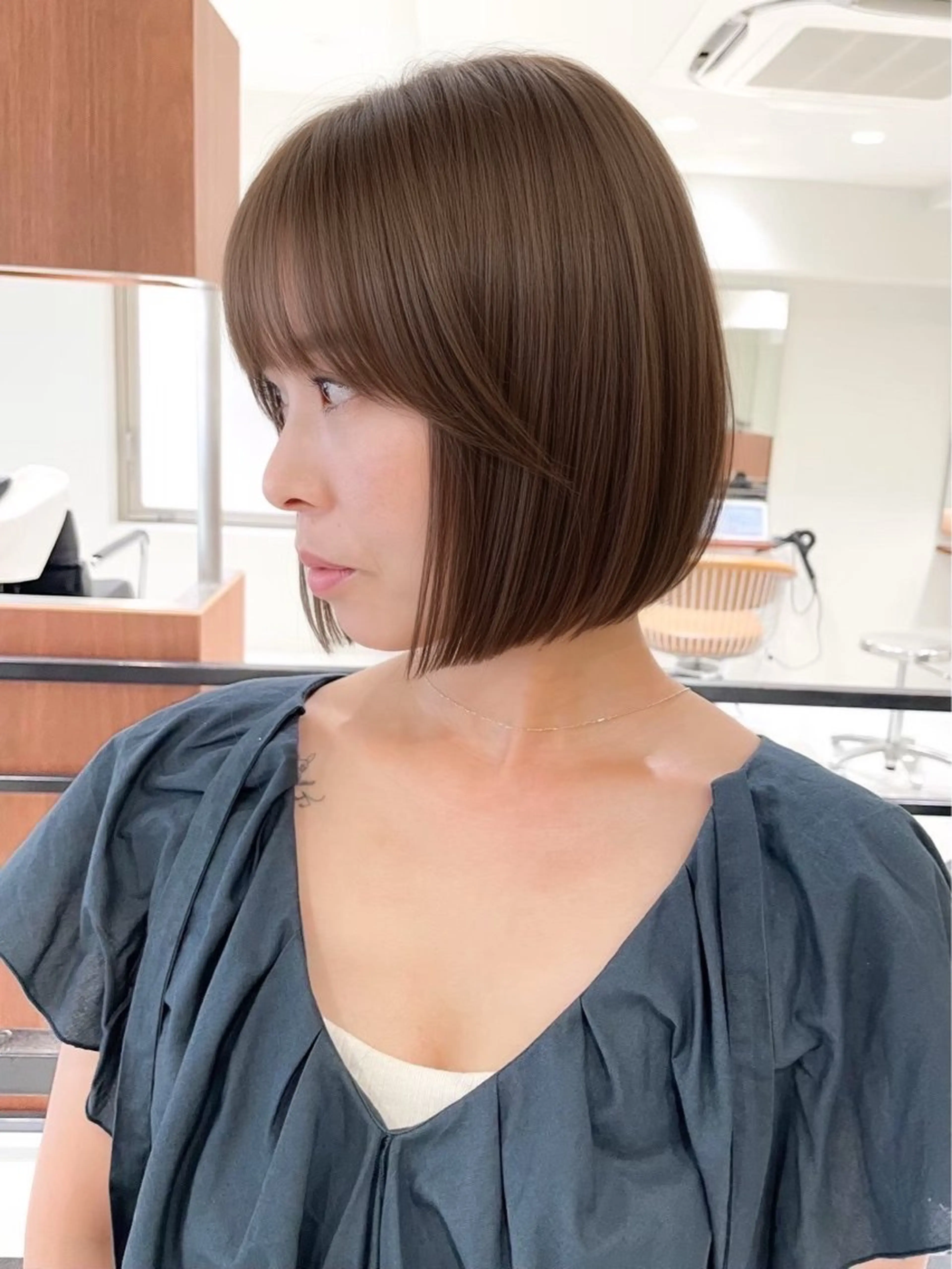 ショート カラー ボブ 艶髪ハイトーン 💎凜💎のヘアスタイル