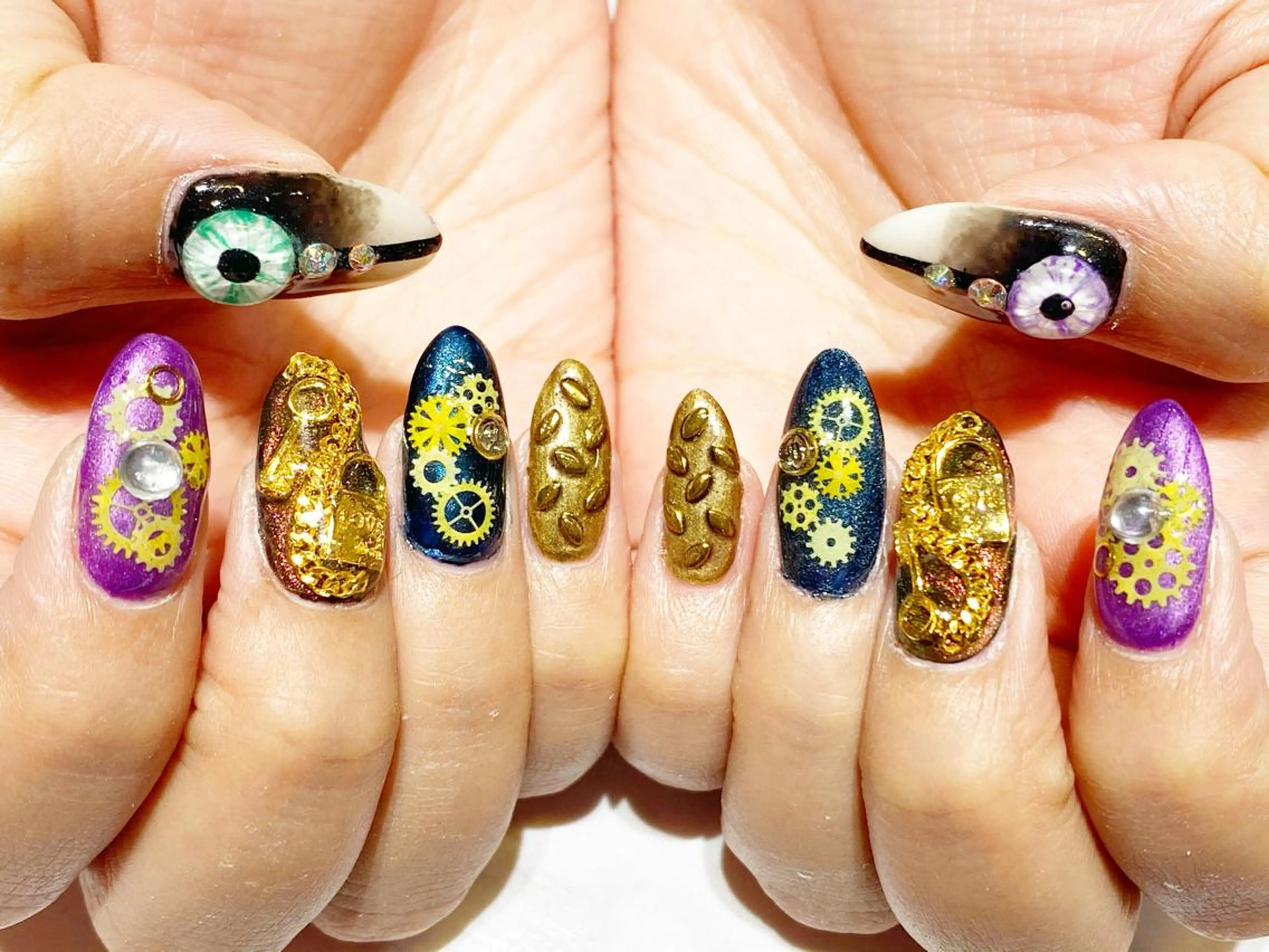 ネイル ジェルネイル 持ち込み YUN 💅のネイルデザイン