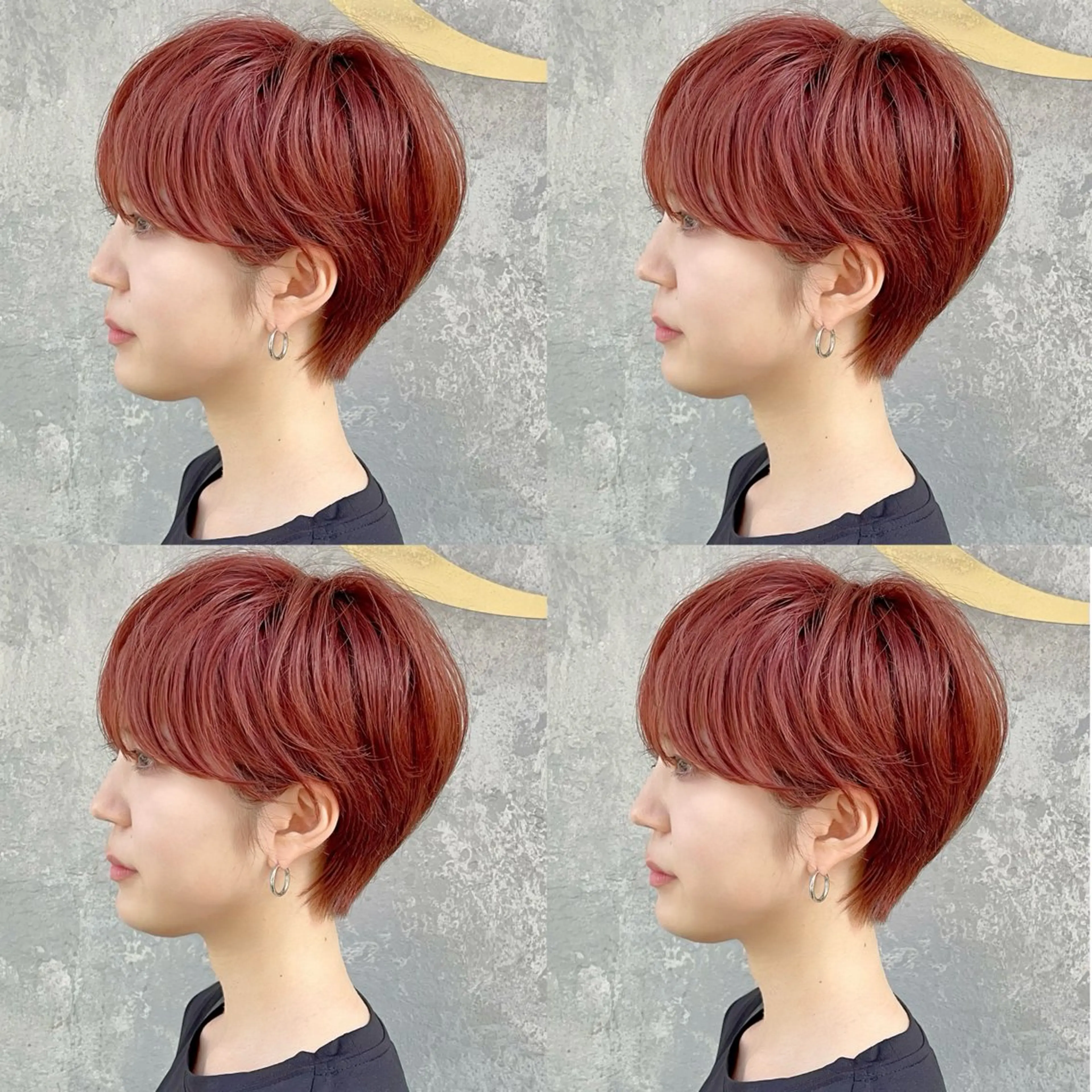 ショート カット ヘアカラー トリートメント イメチェンカット✂️ 錦糸町佐藤店長のヘアスタイル