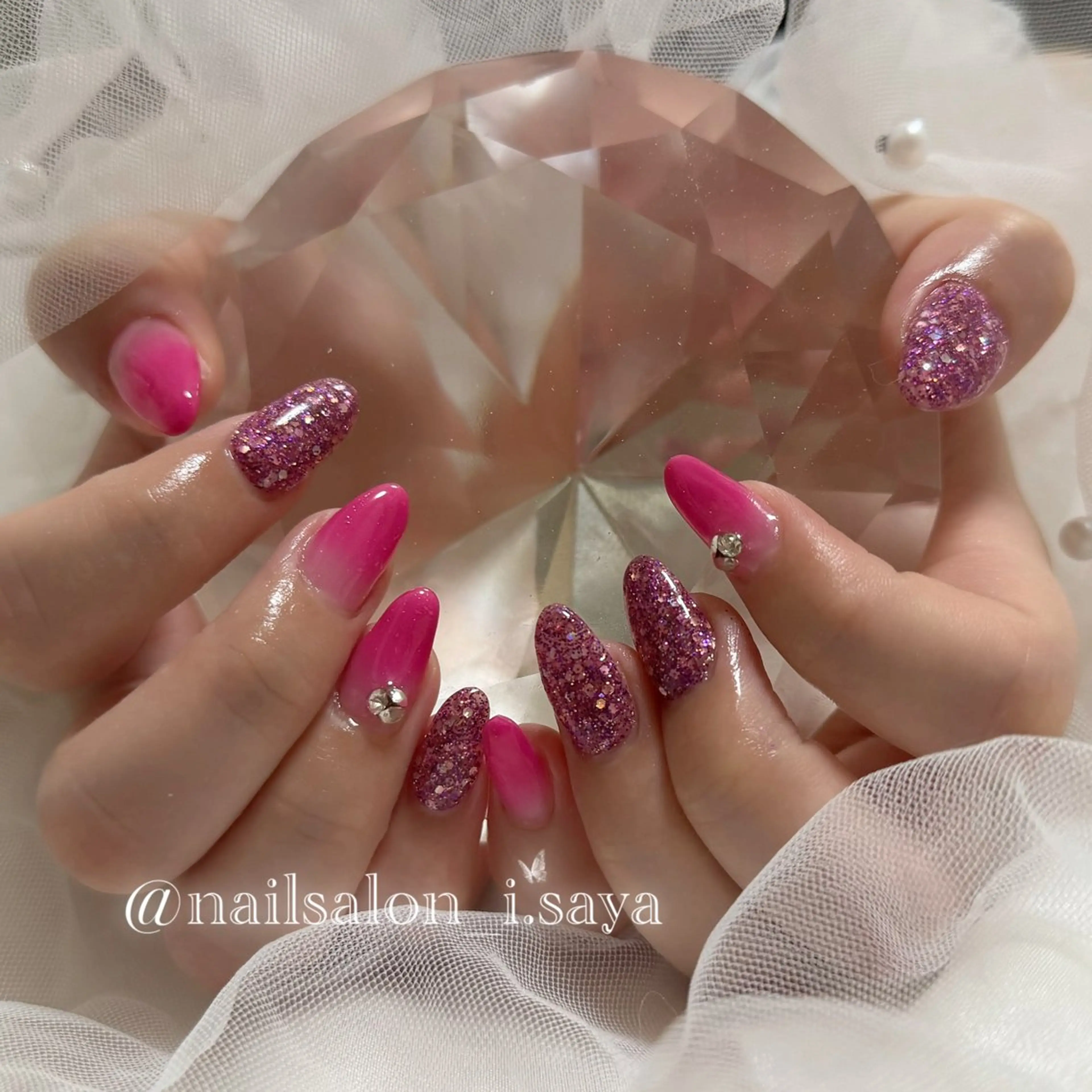 ネイル nailsalon i.所属・nailsalon i.／saya𓃠‪のネイルデザイン