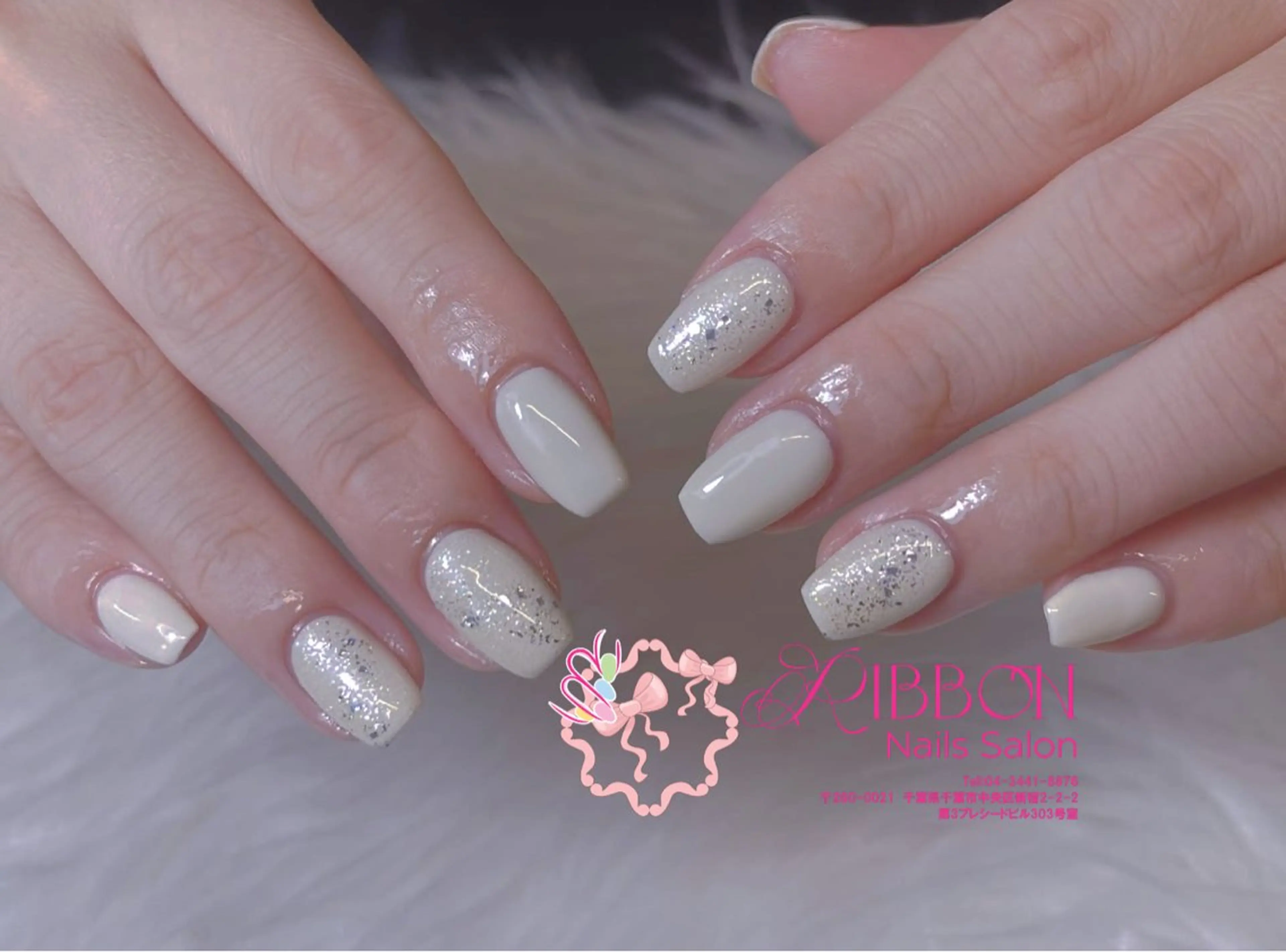 ネイル チークネイル フットネイル フレンチネイル グラデーション 韓国ネイル ハンドネイル Ribbonnail salonのネイルデザイン