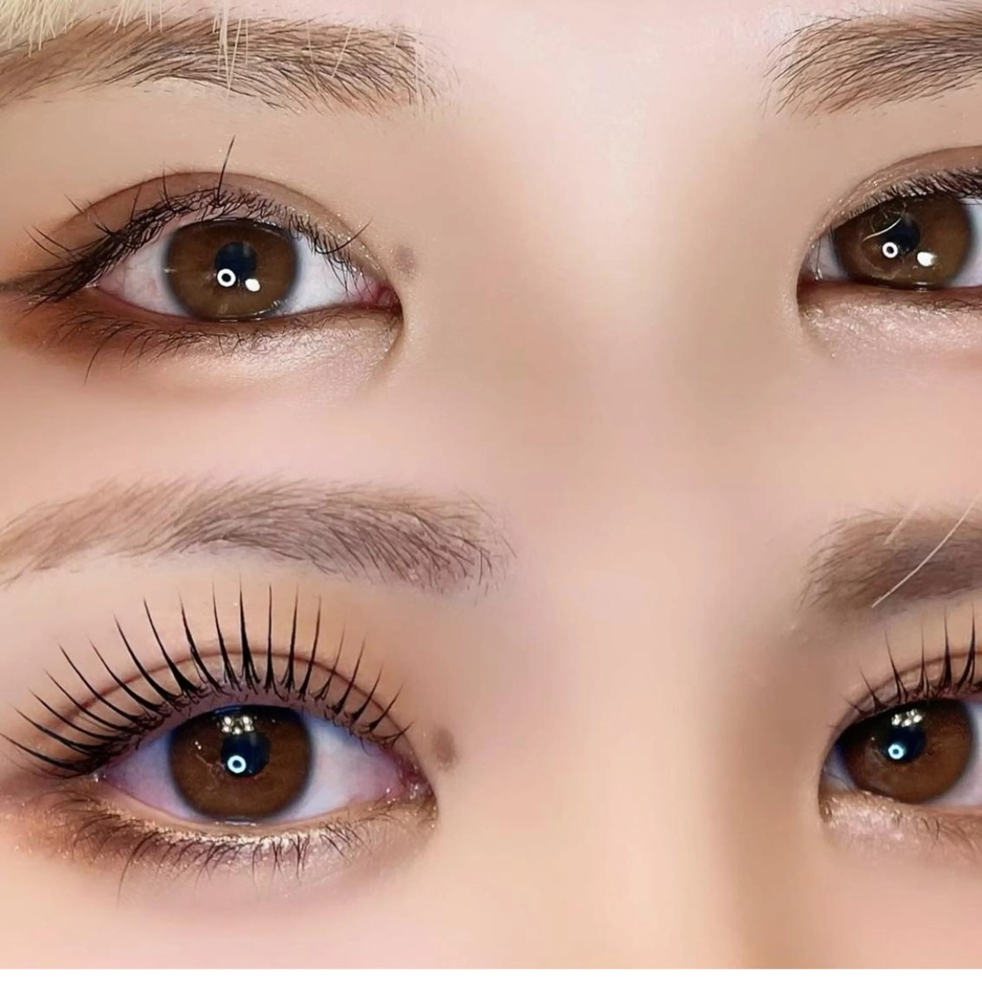 【新次世代（上）まつ毛パーマ】くるんとカール✨長持ち🌈（カール選択可）美容液&コーティング仕上げの写真