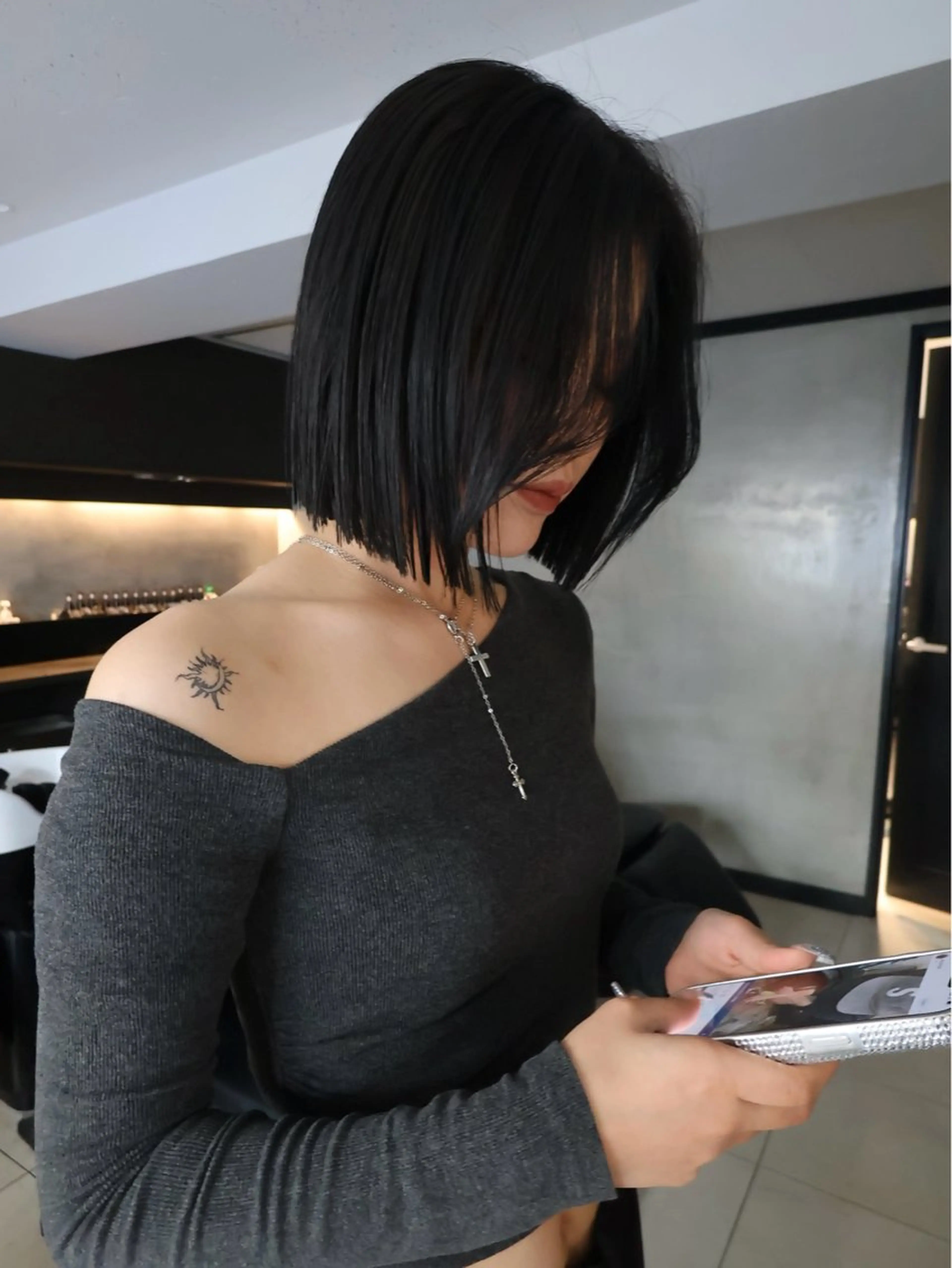 ショート カット ヘアカラー トリートメント アンニュイヘア🪽 ayumiのヘアスタイル