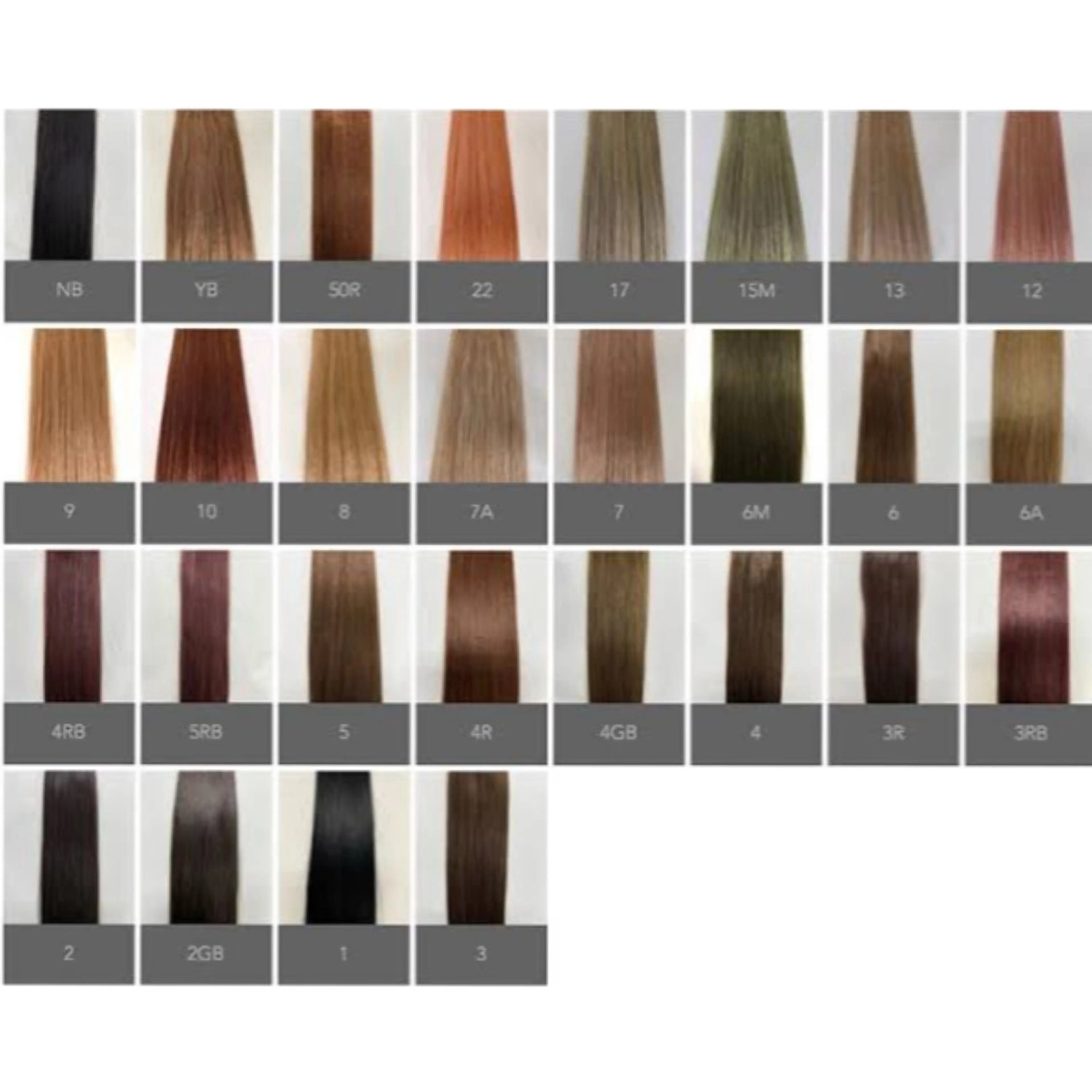 ロング ブリーチなしカラー ダブルカラーエクステのヘアスタイル