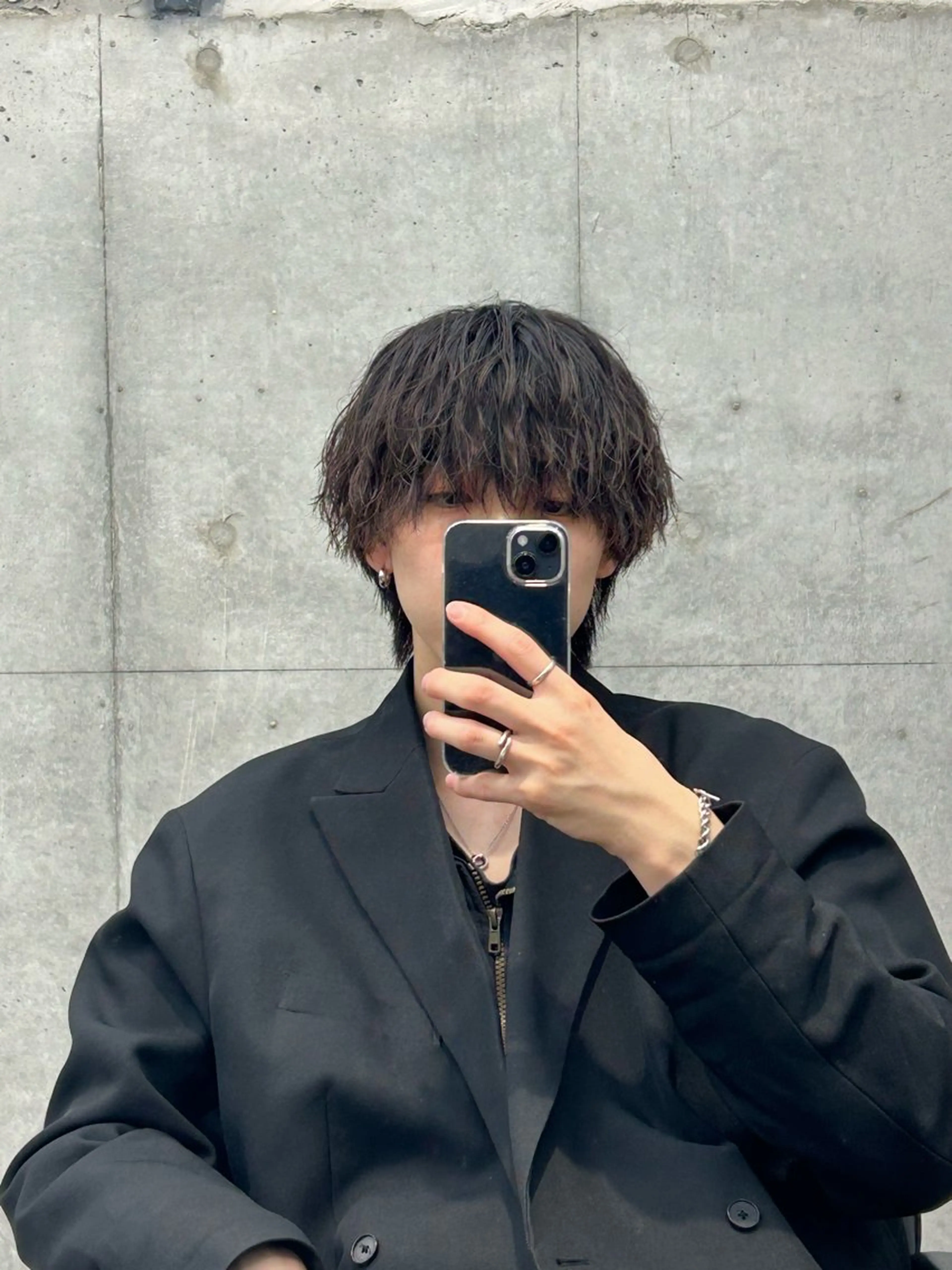 カラー パーマ メンズ カット RACCOON.TOKYO 渋谷店所属・メンズカット🐺 パーマ特化🔥舜のヘアスタイル