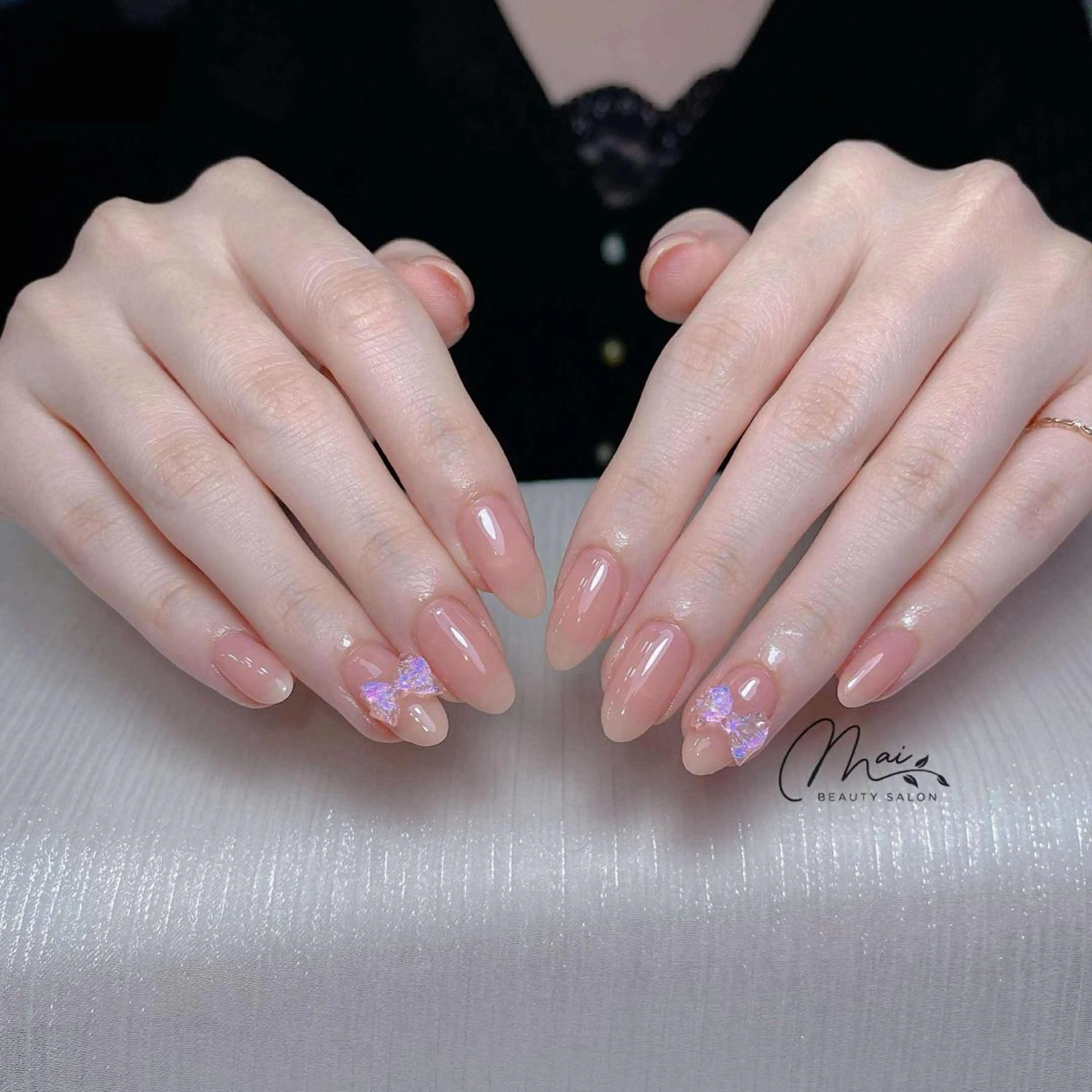 ネイル フットネイル ジェルネイル マグネットネイル パラジェル ワンホンネイル MaiBeauty DanHiのネイルデザイン