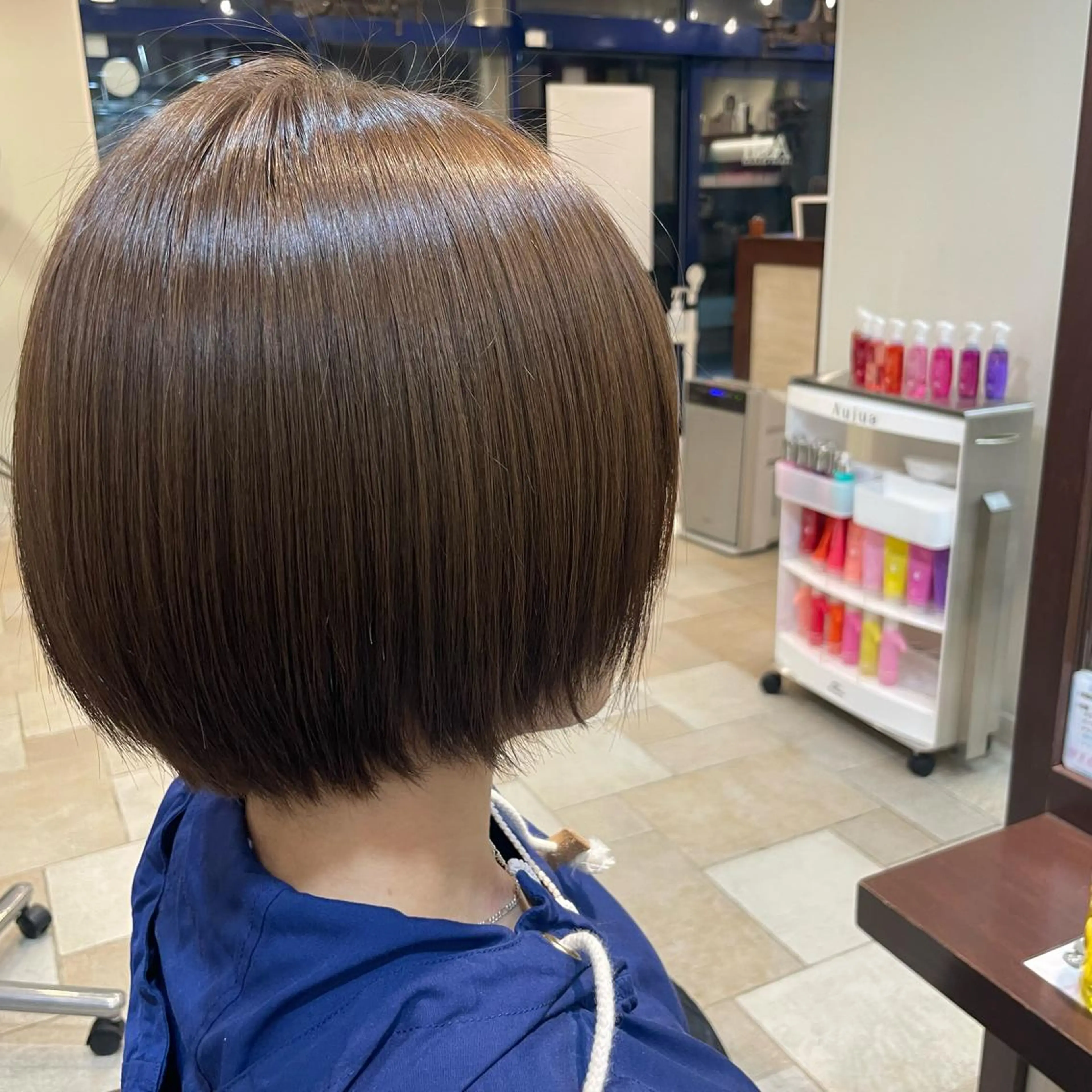 ショート カラー 🧸韓国/髪質改善 MOE🇰🇷🧸のヘアスタイル