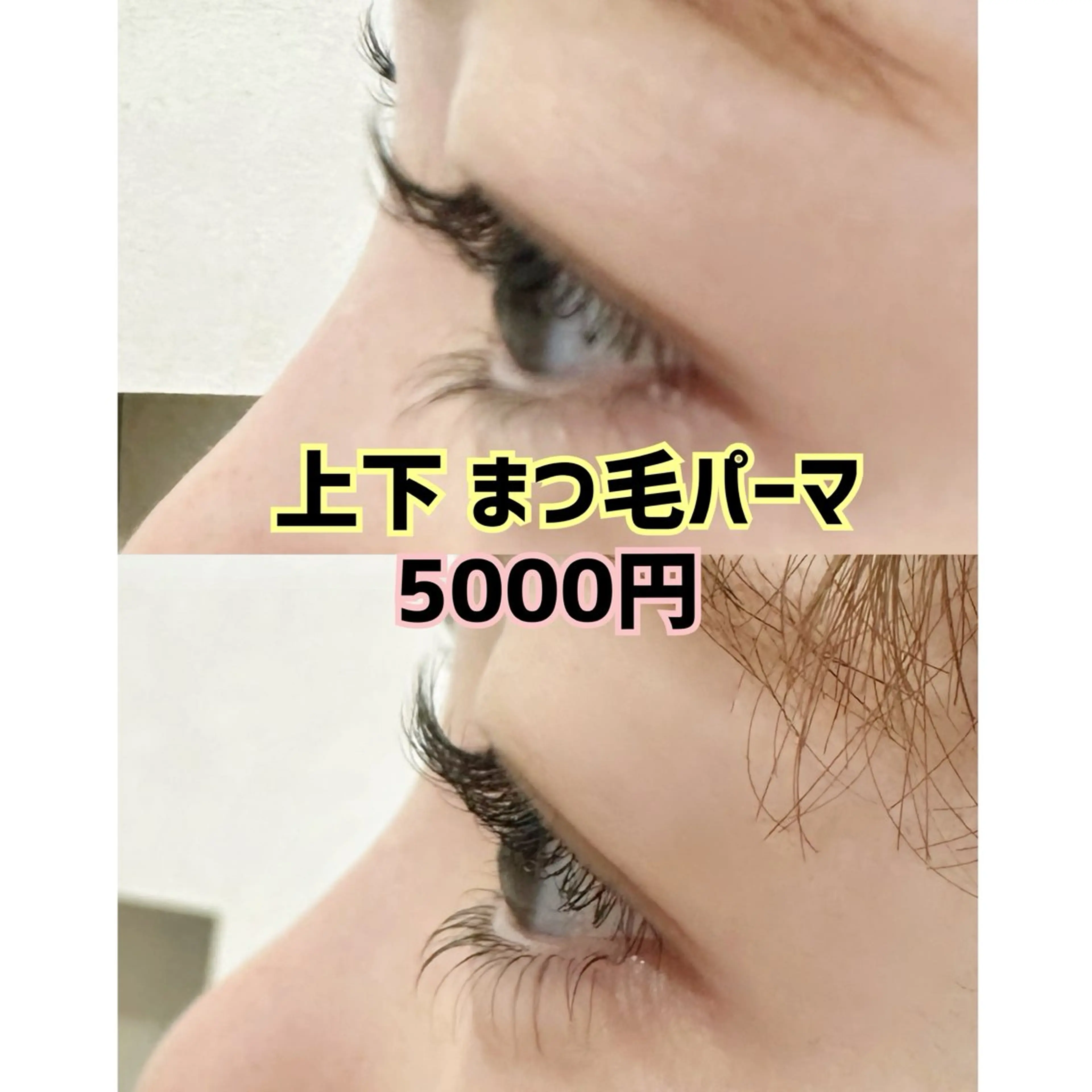 🌟先着３名様🌟上下まつ毛パーマ¥6600の写真