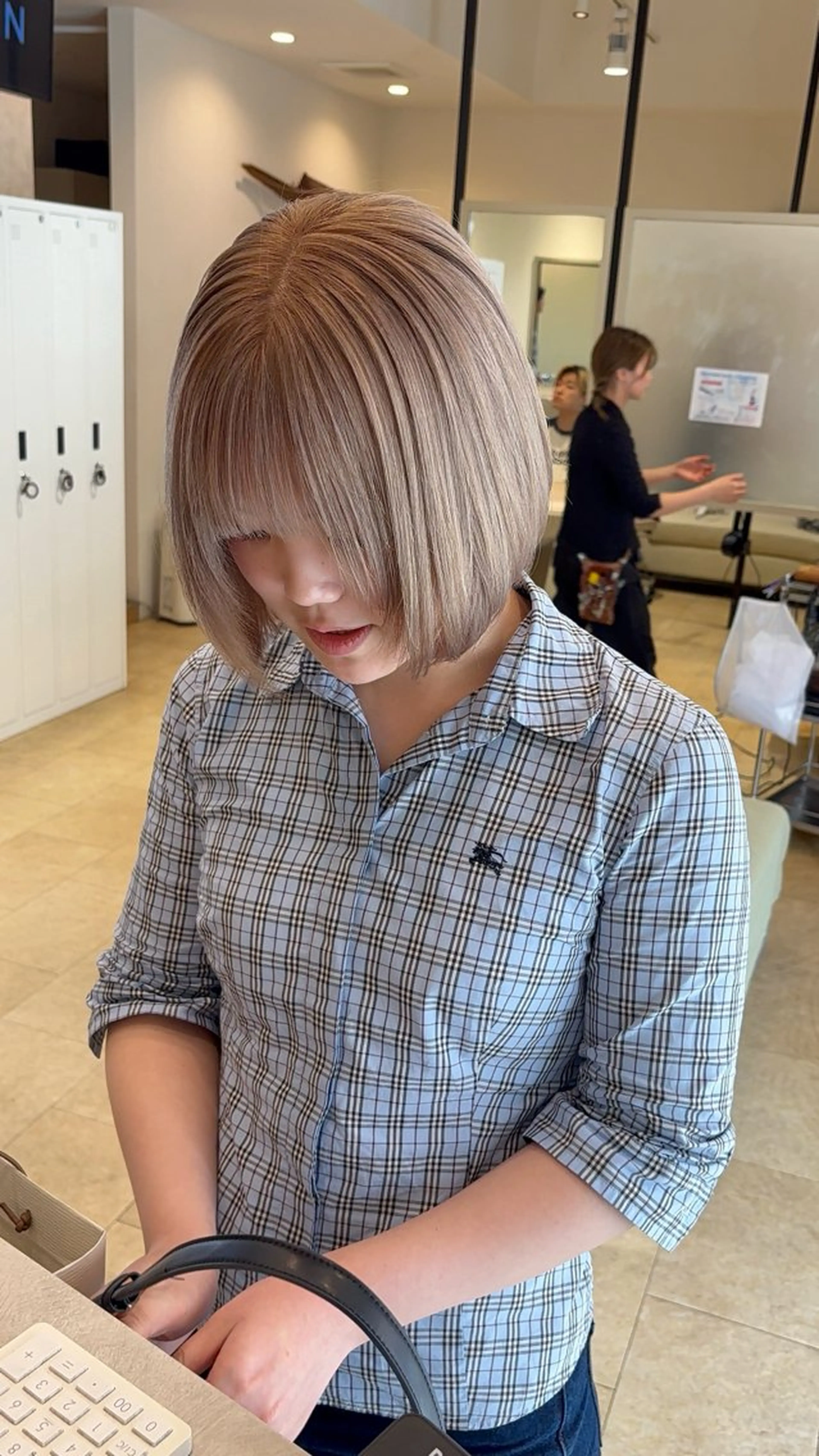 ショート あいり 福岡美容師のヘアスタイル