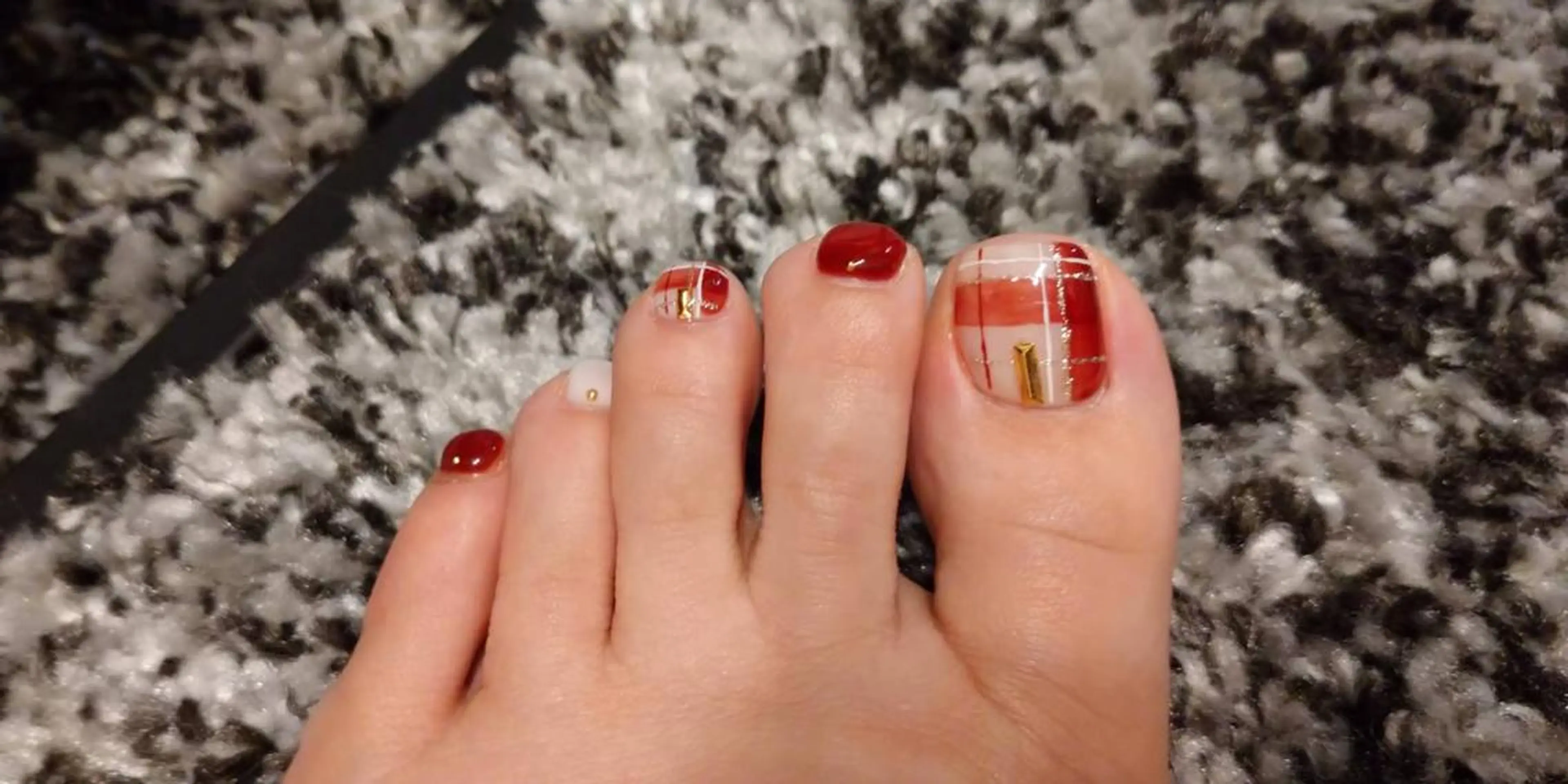 ネイル 持ち込み ニュアンスネイル フットネイル Charme. NOBUKOのネイルデザイン