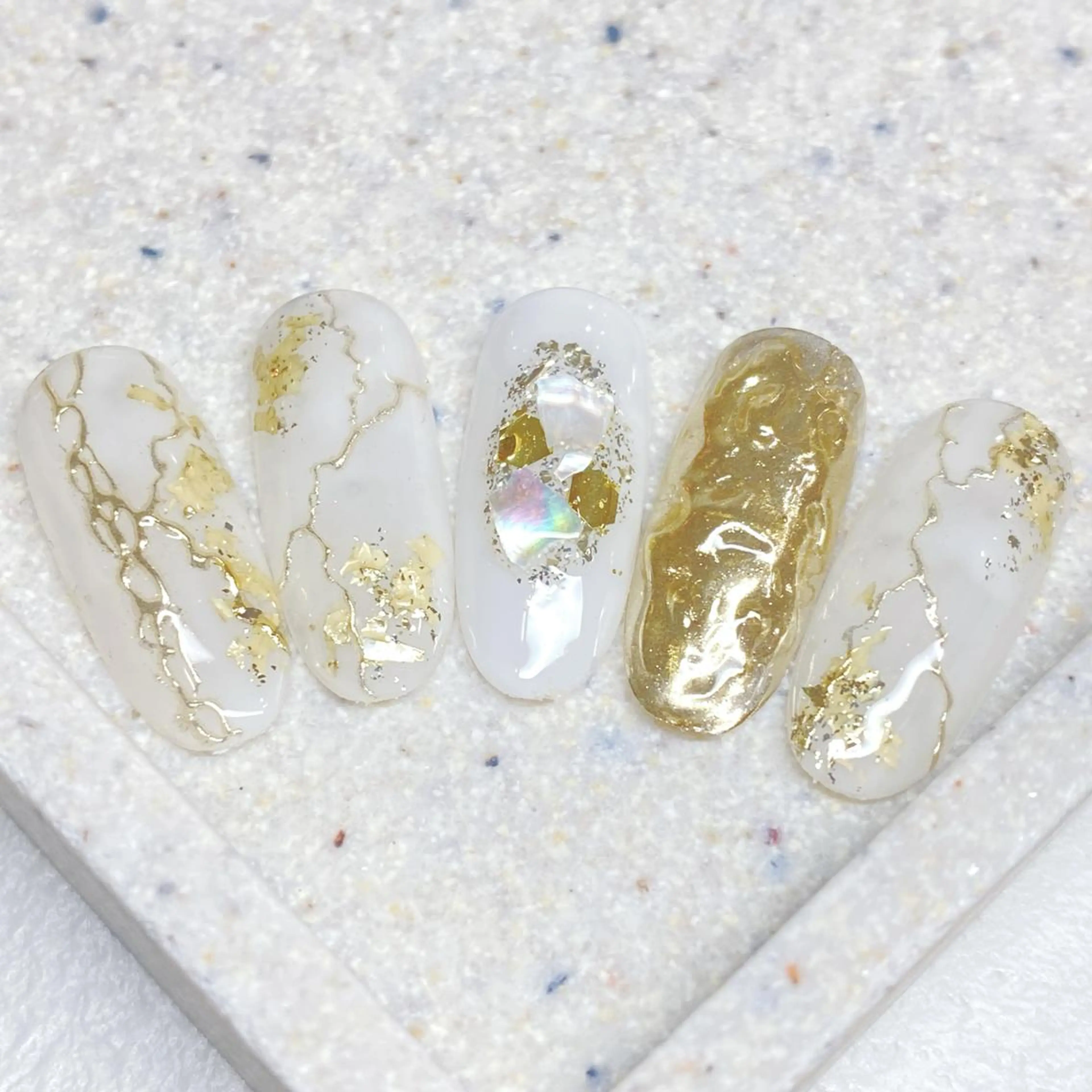 ネイル ニュアンスネイル ハンドネイル ネイリストYuri シェルウェリナ船橋のネイルデザイン