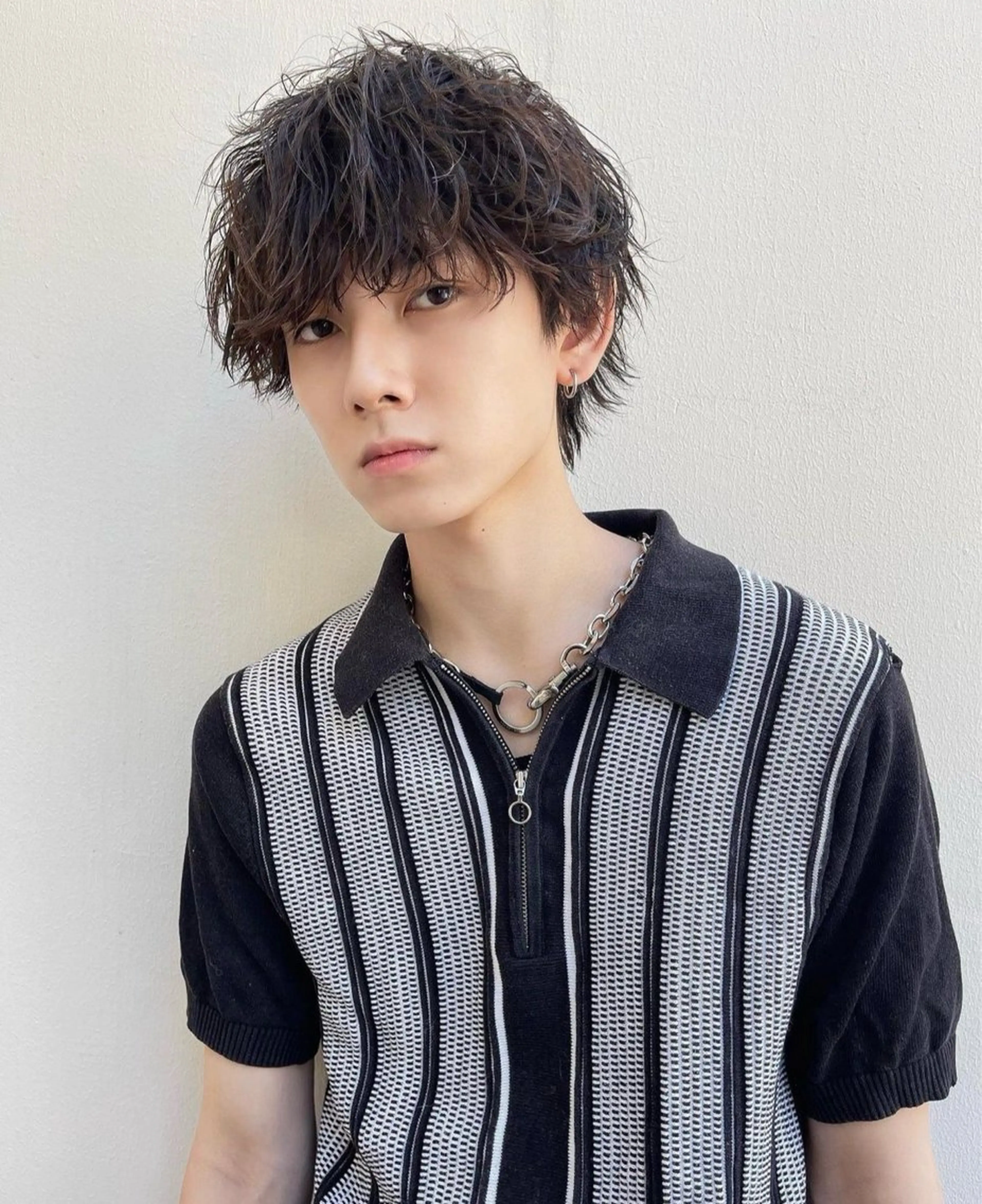 ショート カラー パーマ メンズ メンズパーマ モテ髪クリエイター 【成田修平】のヘアスタイル