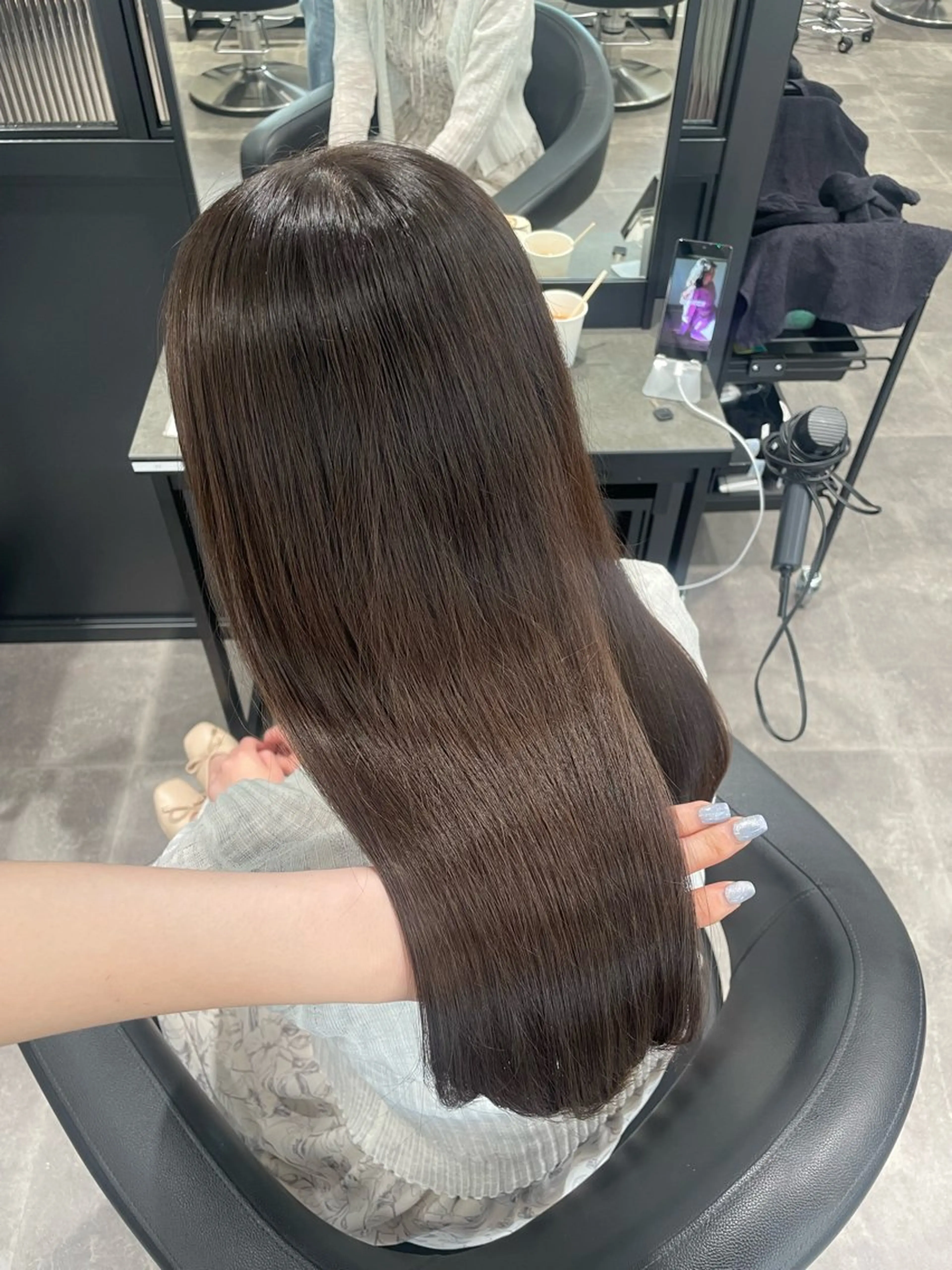 ロング カラー 🎀暖色/ラベンダー /paru🤍のヘアスタイル