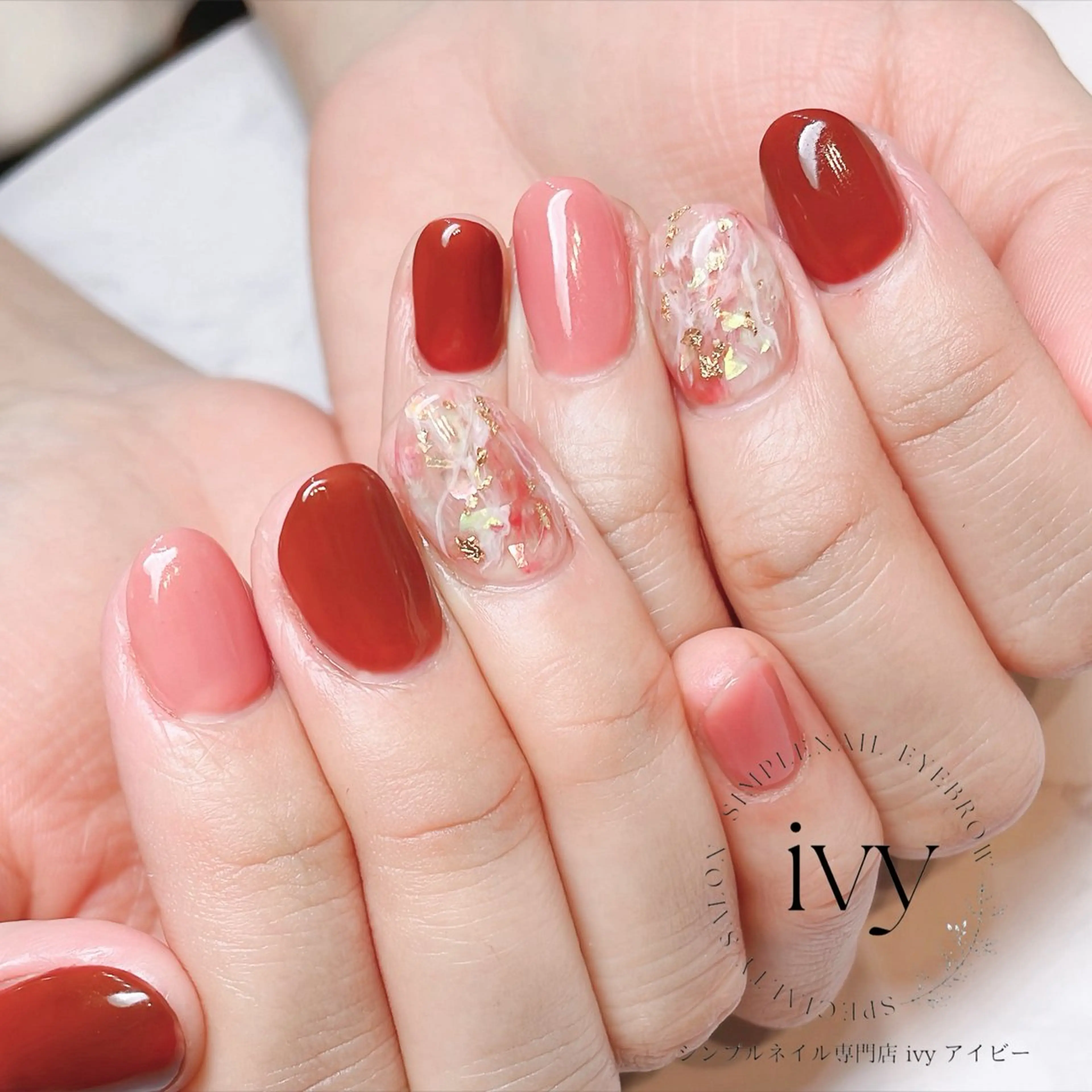 ネイル シンプルネイル専門店 ivy アイビーのネイルデザイン