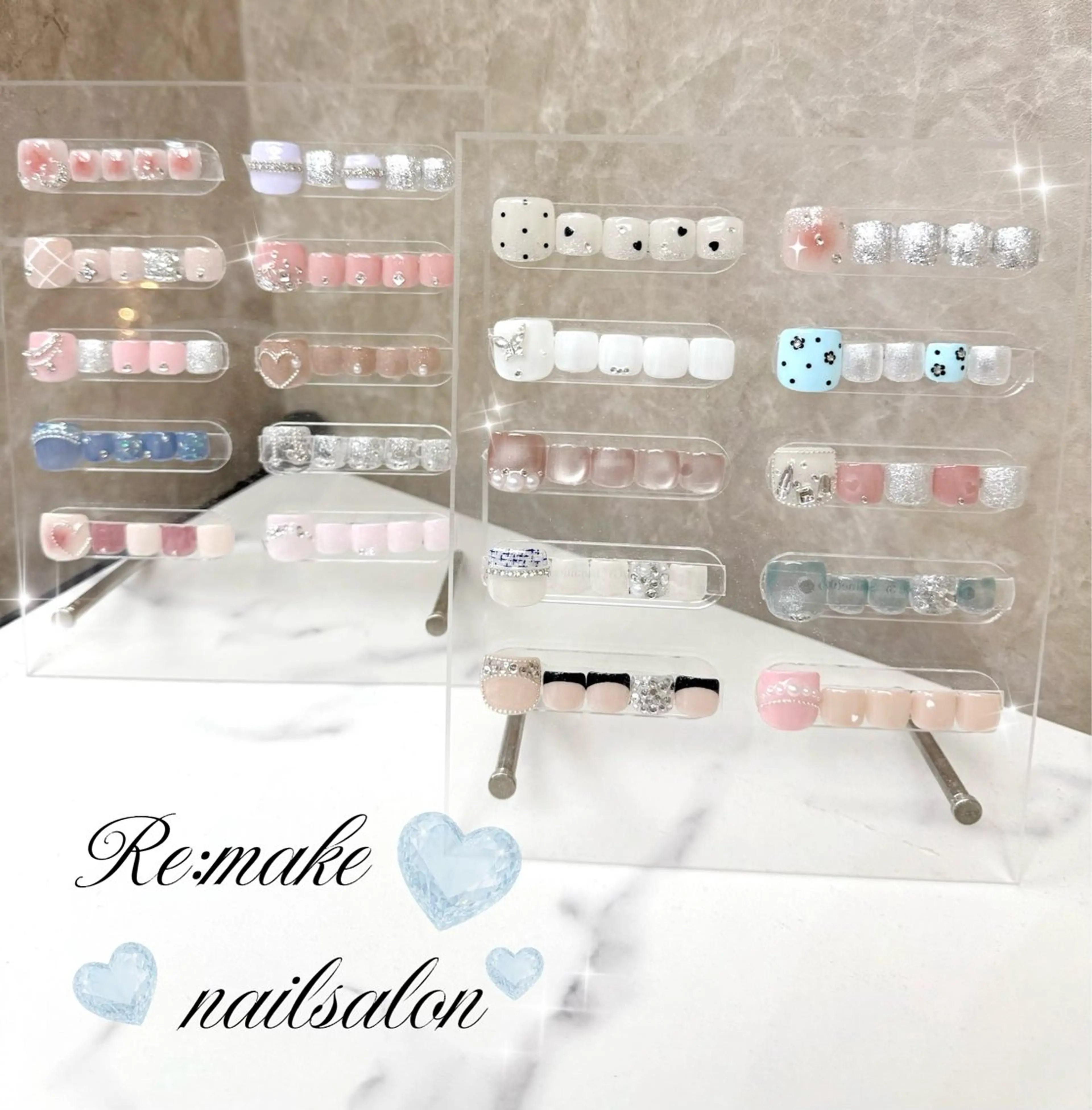 【foot】Re:make定額デザイン（付け替えオフ付き）の写真