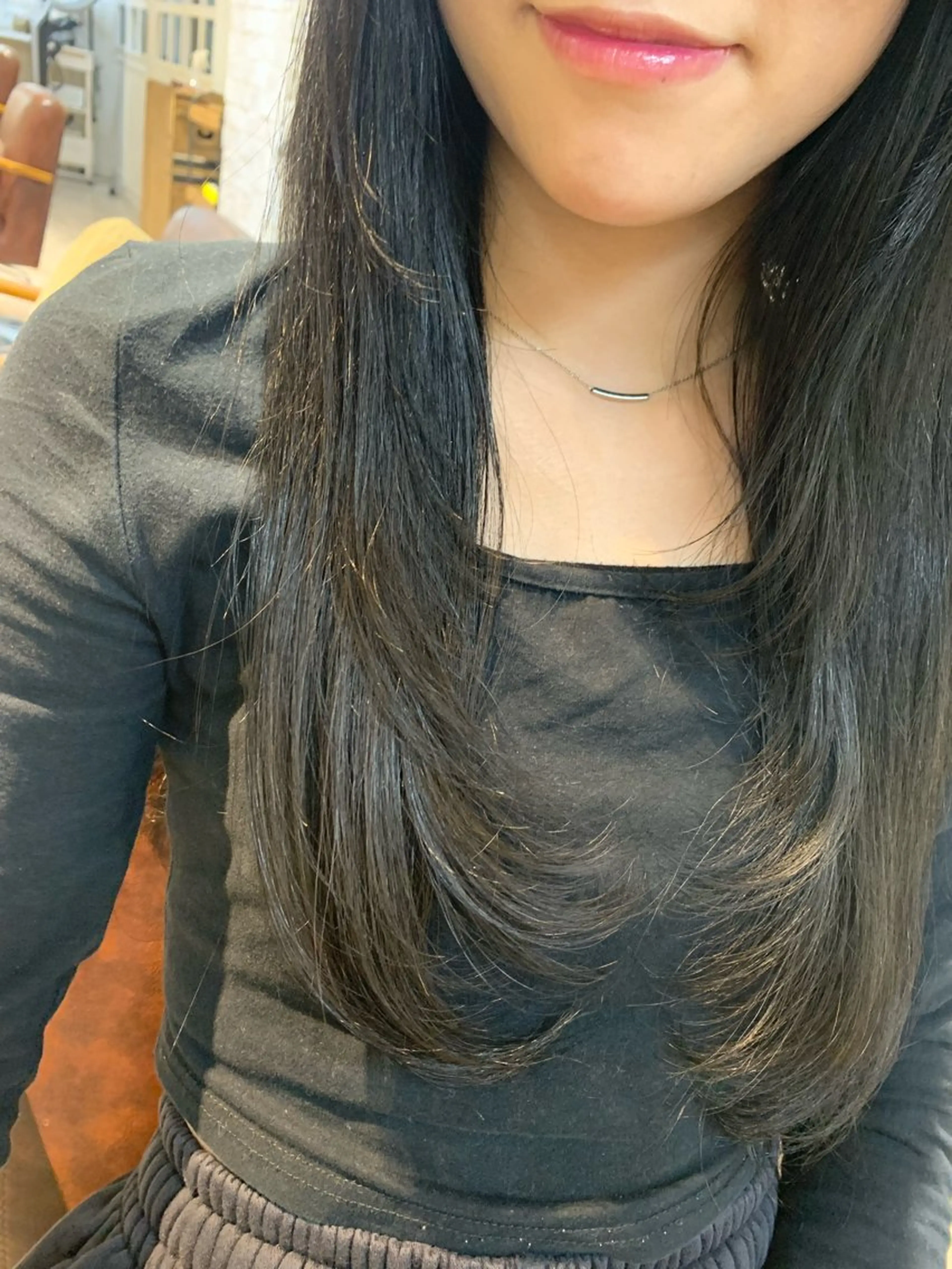 ロング 韓国風ヘア レイヤーカット カット grow所属・和田 拓也のヘアスタイル