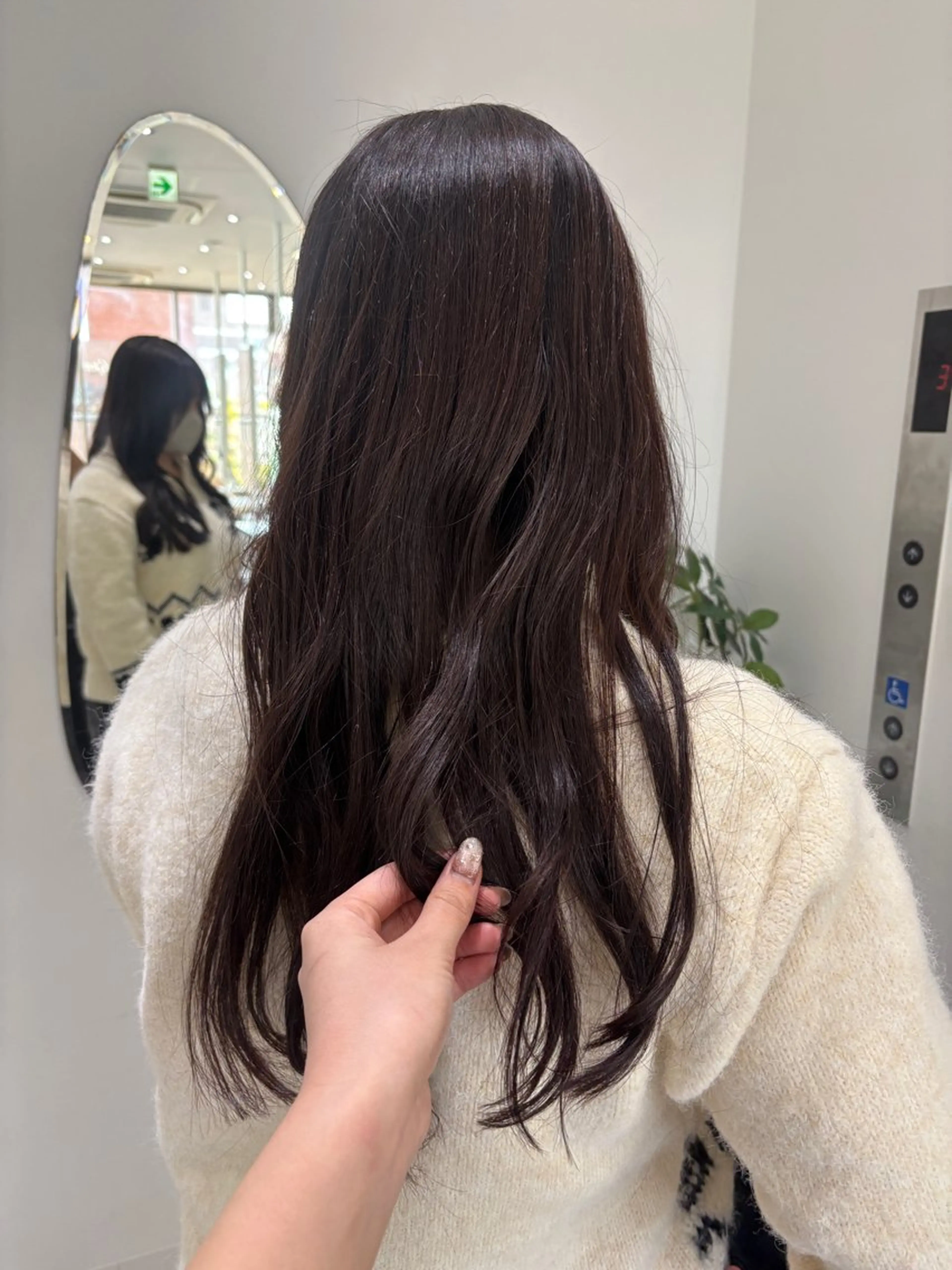 ロング ヘアカラー トリートメント Zina天神/ nozomiのヘアスタイル