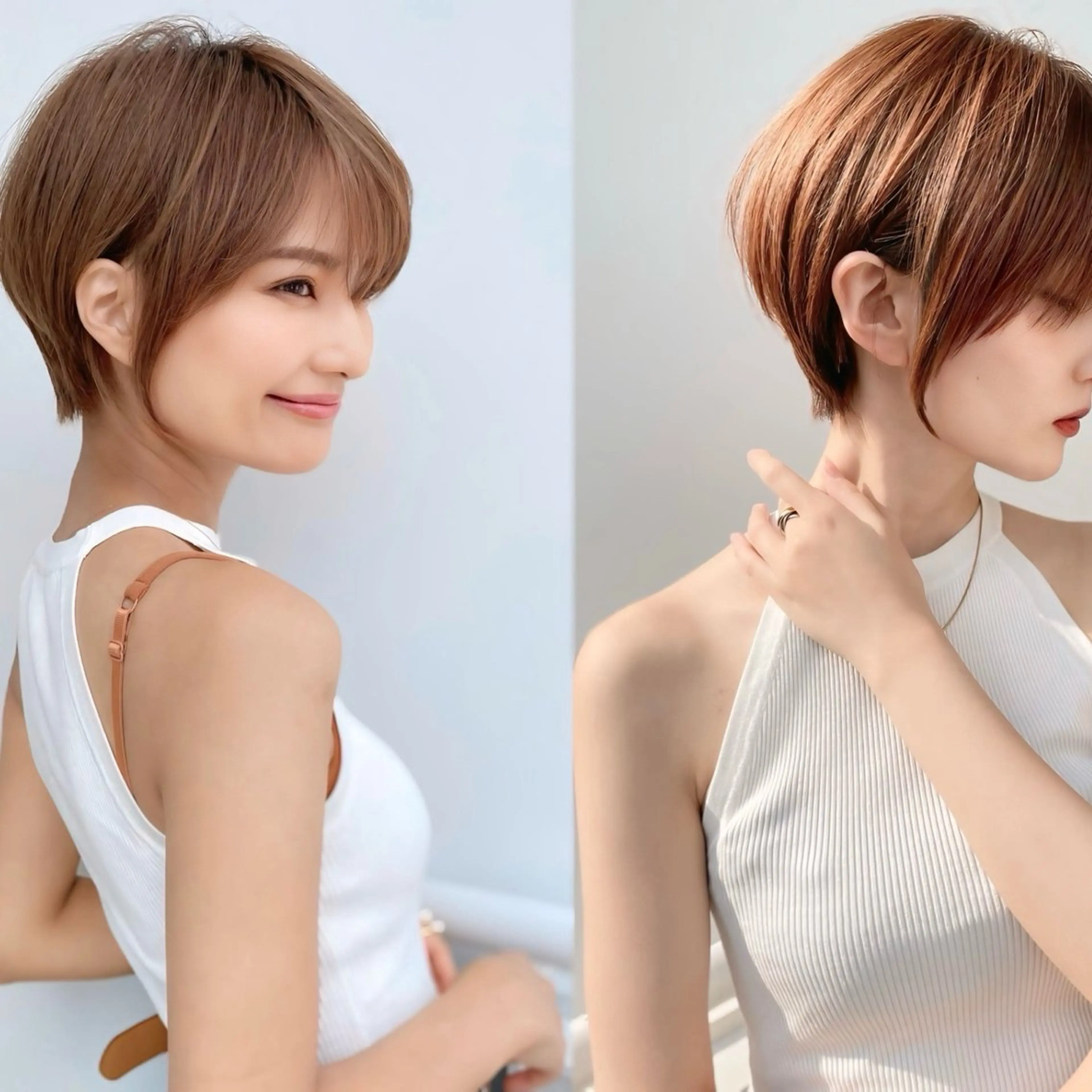 ショートカット+💓髪質改善3STEPトリートメント💓の写真