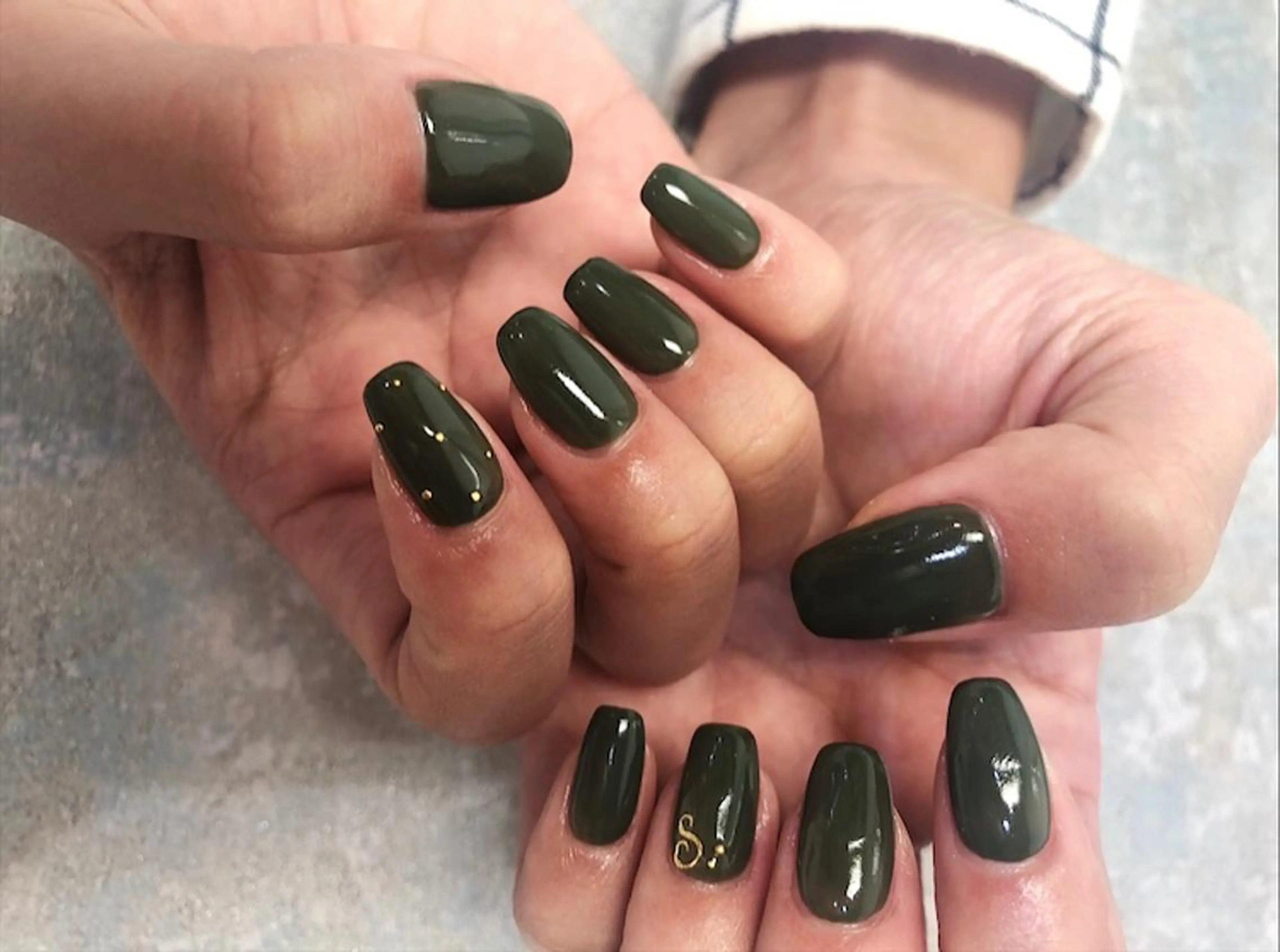 ネイル ワンカラーネイル ハンドネイル fairy 村居 愛香のネイルデザイン