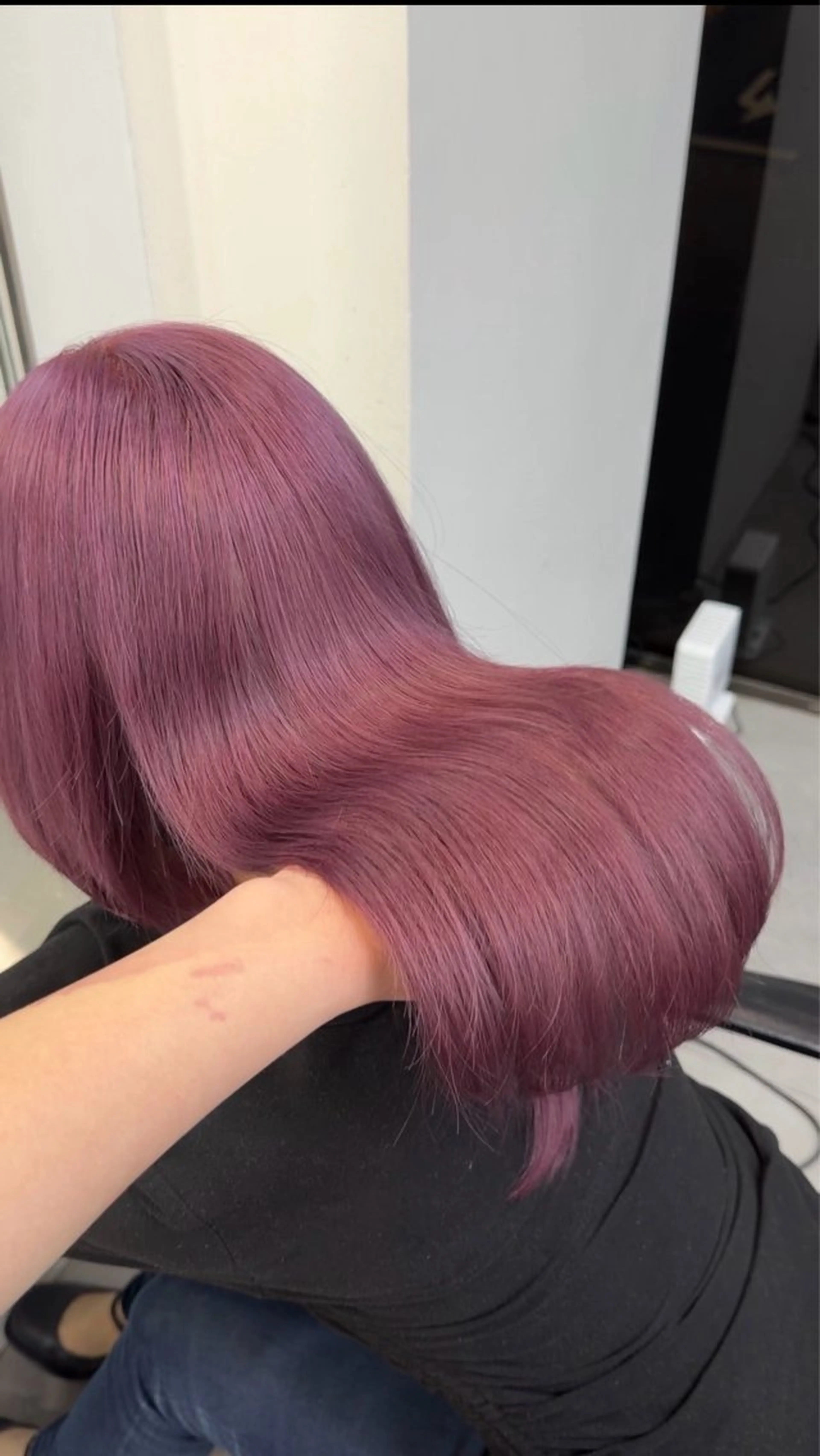 カラー GIMMICK pasha所属・蔭山 ゆきなのヘアスタイル