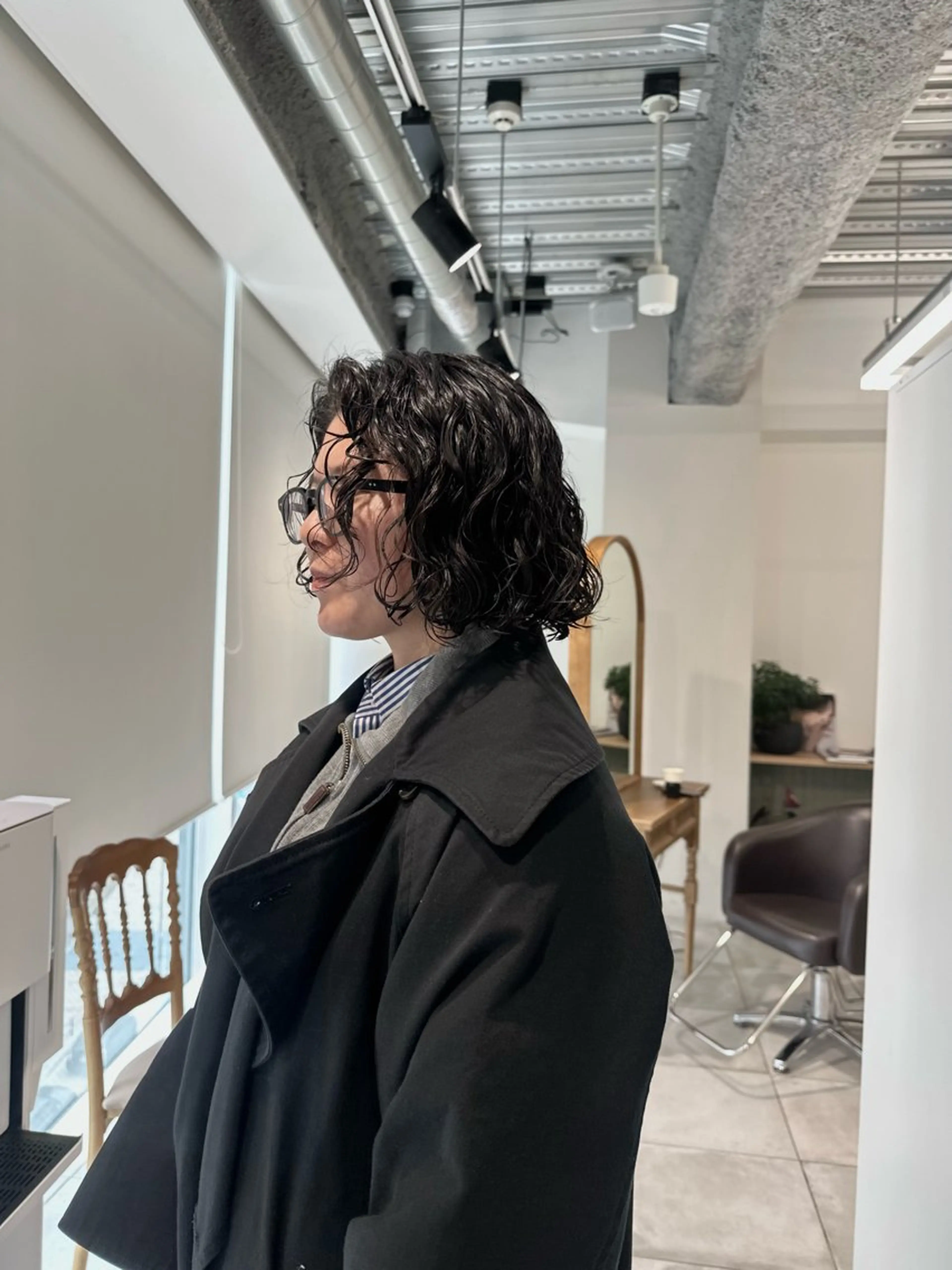 ショート カラー キッズ カット パーマ トリートメント オトナヘア🌸 harukaのヘアスタイル