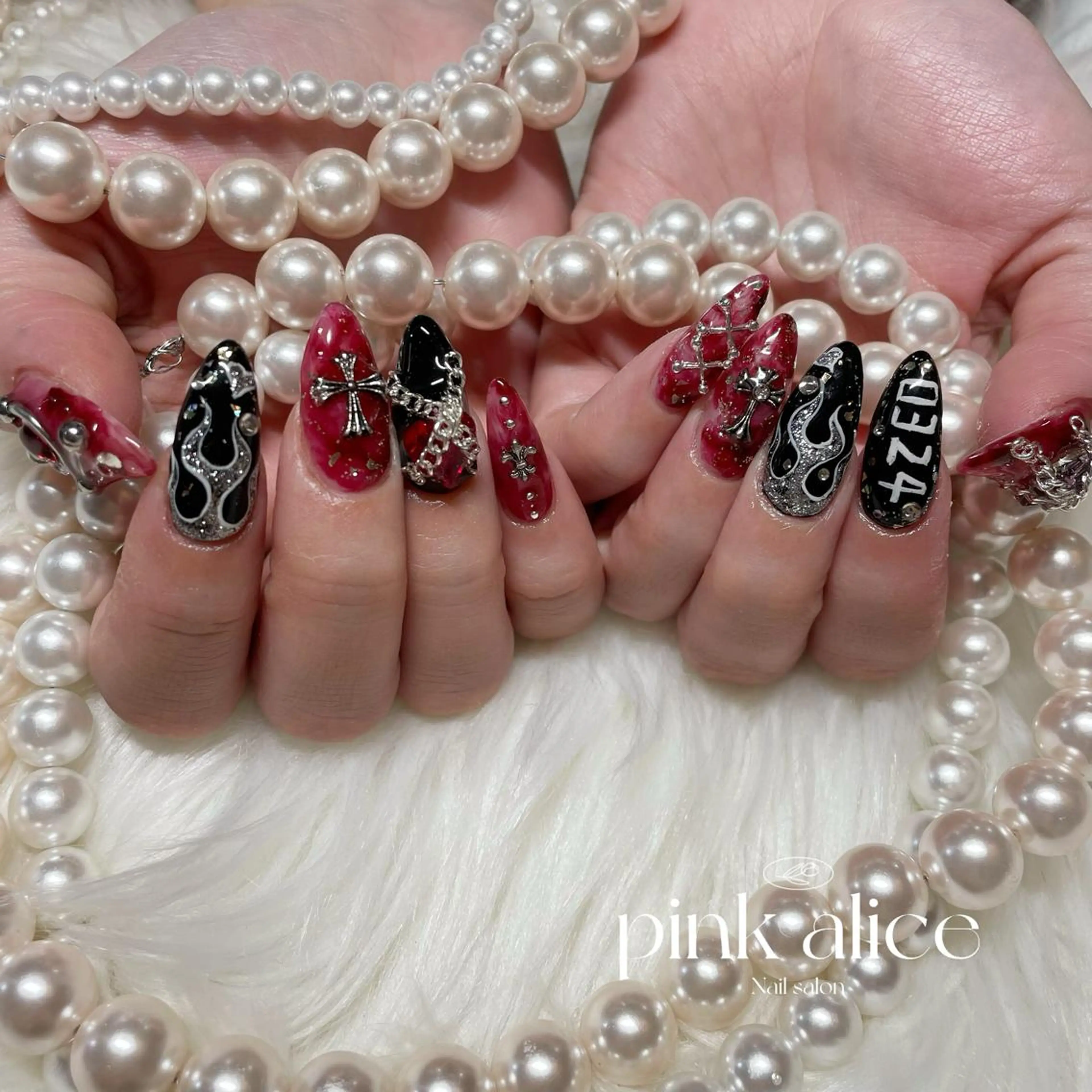 ネイル nail salon Pink Aliceのネイルデザイン