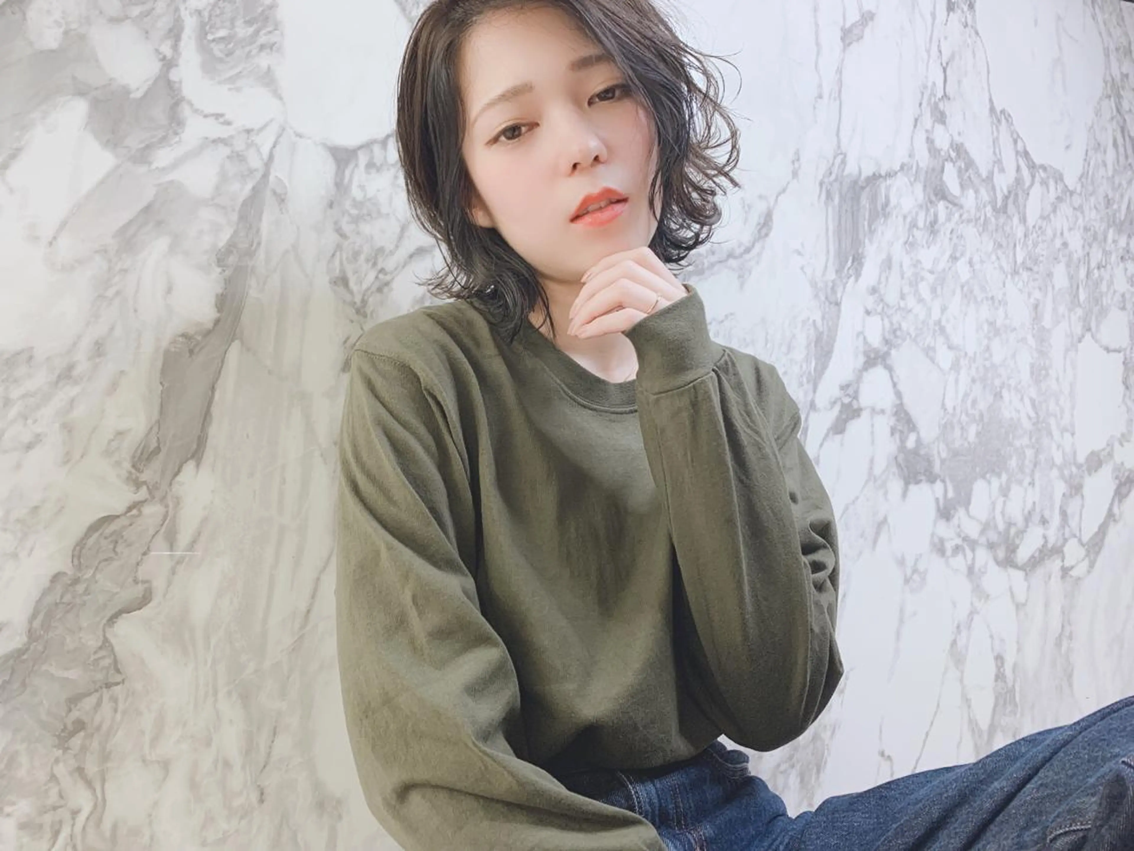 ショート カラー パーマ ヘアアレンジ メンズ 🤍❄️水田 美雪❄️🤍のマツエク・マツパデザイン