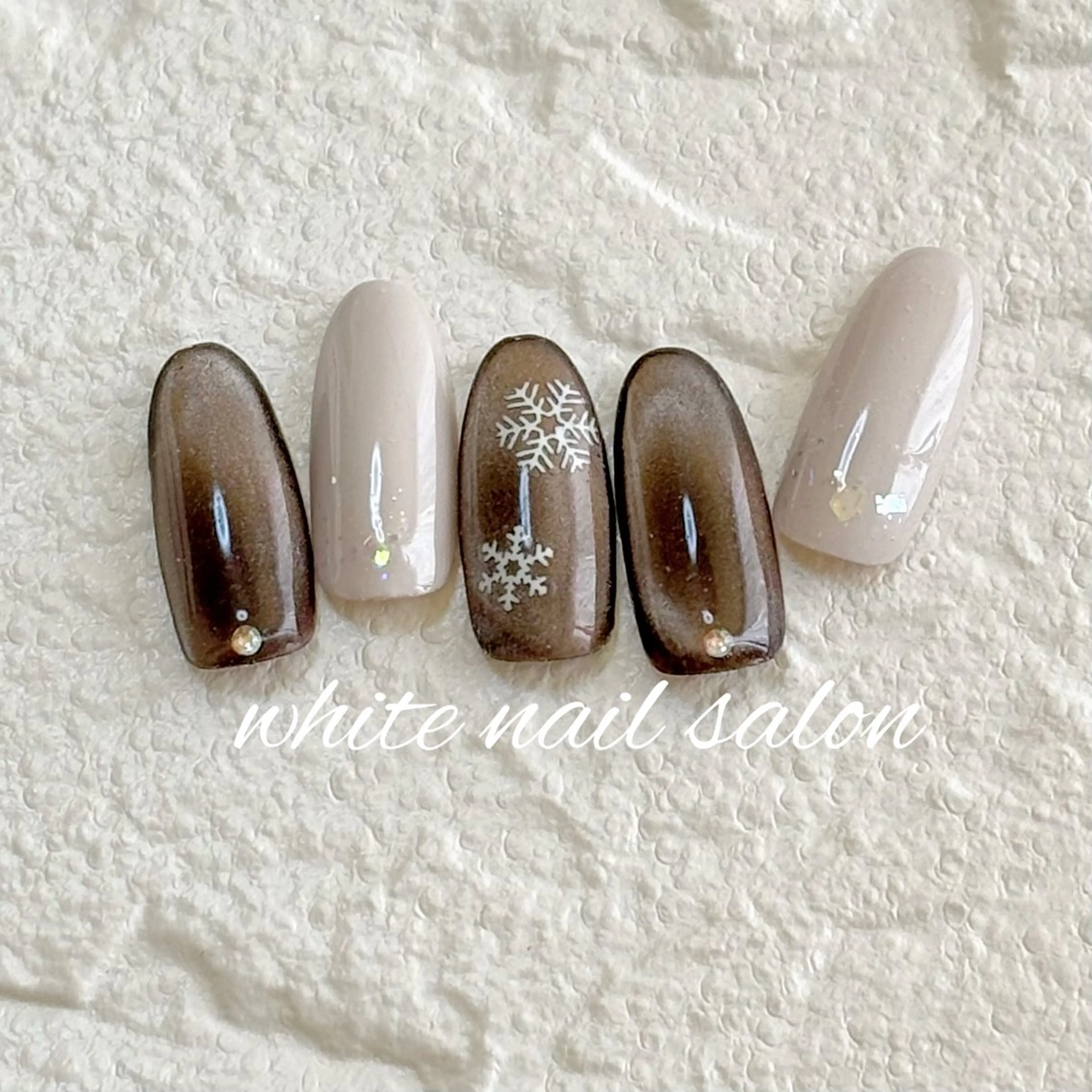 ネイル フットネイル ハンドネイル white nail salonのネイルデザイン