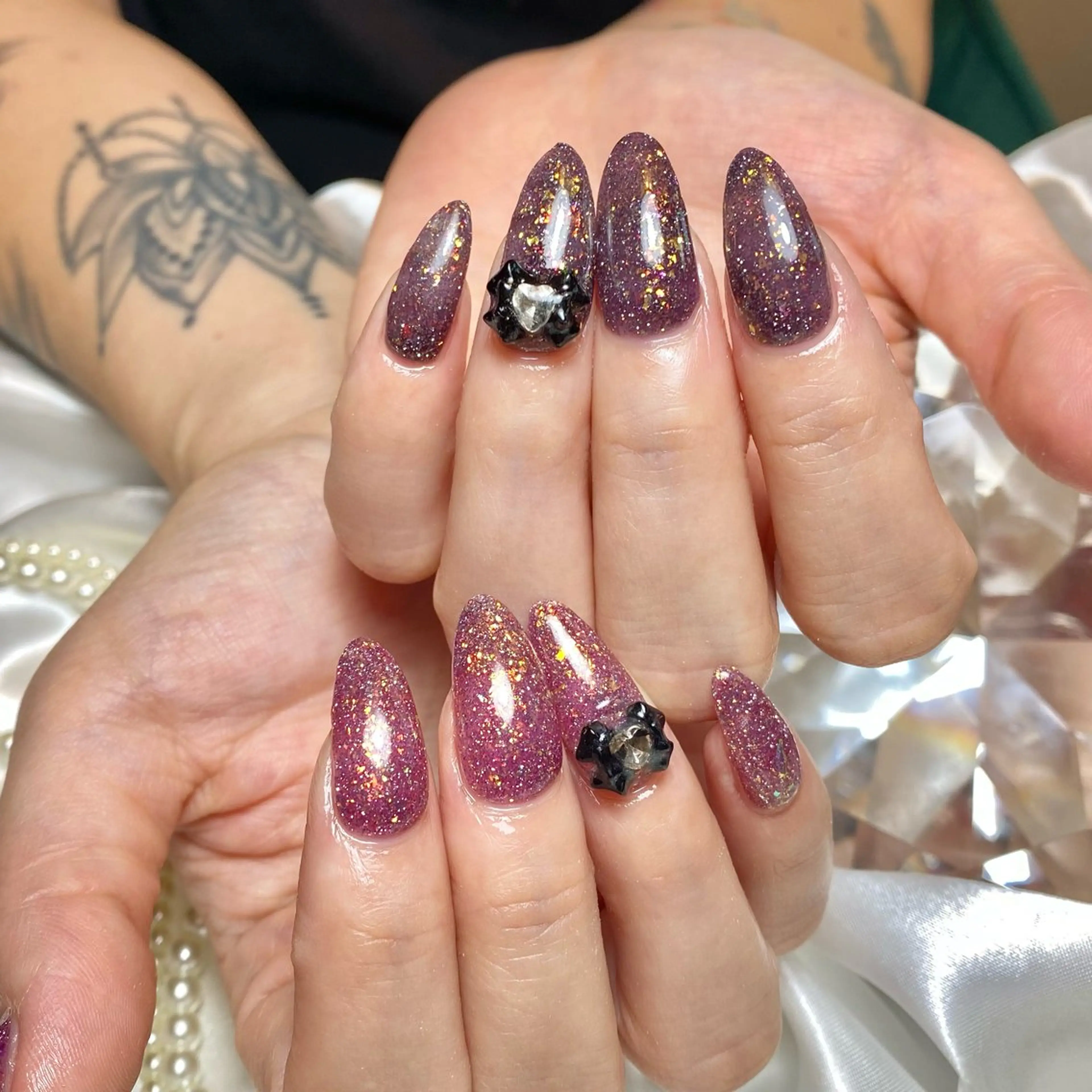 ネイル フラッシュネイル ハンドネイル 爪屋所属・橋本 里香のネイルデザイン