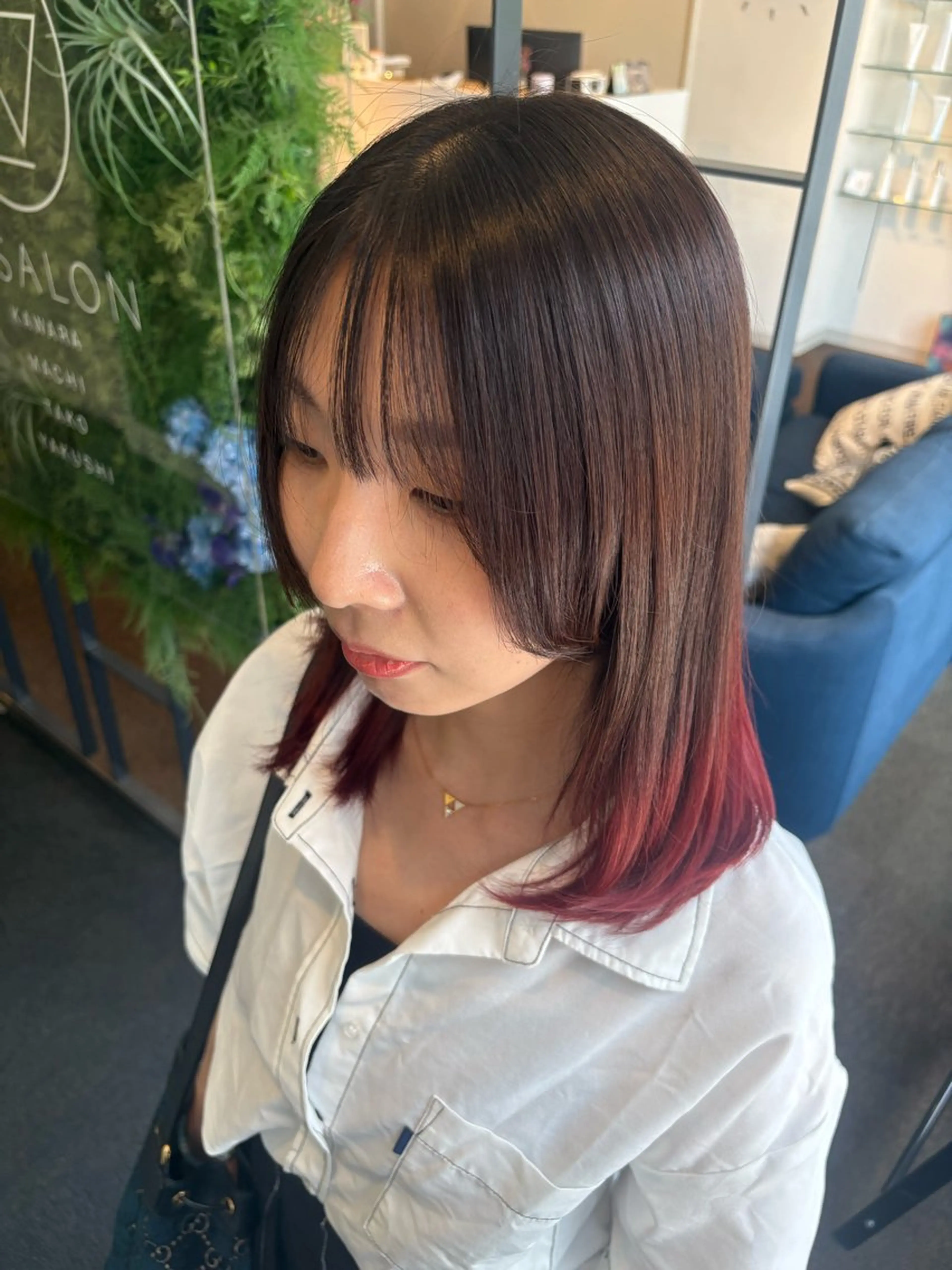 カラー ヘアカラー yunosuke/艶 カラーw-salonのヘアスタイル