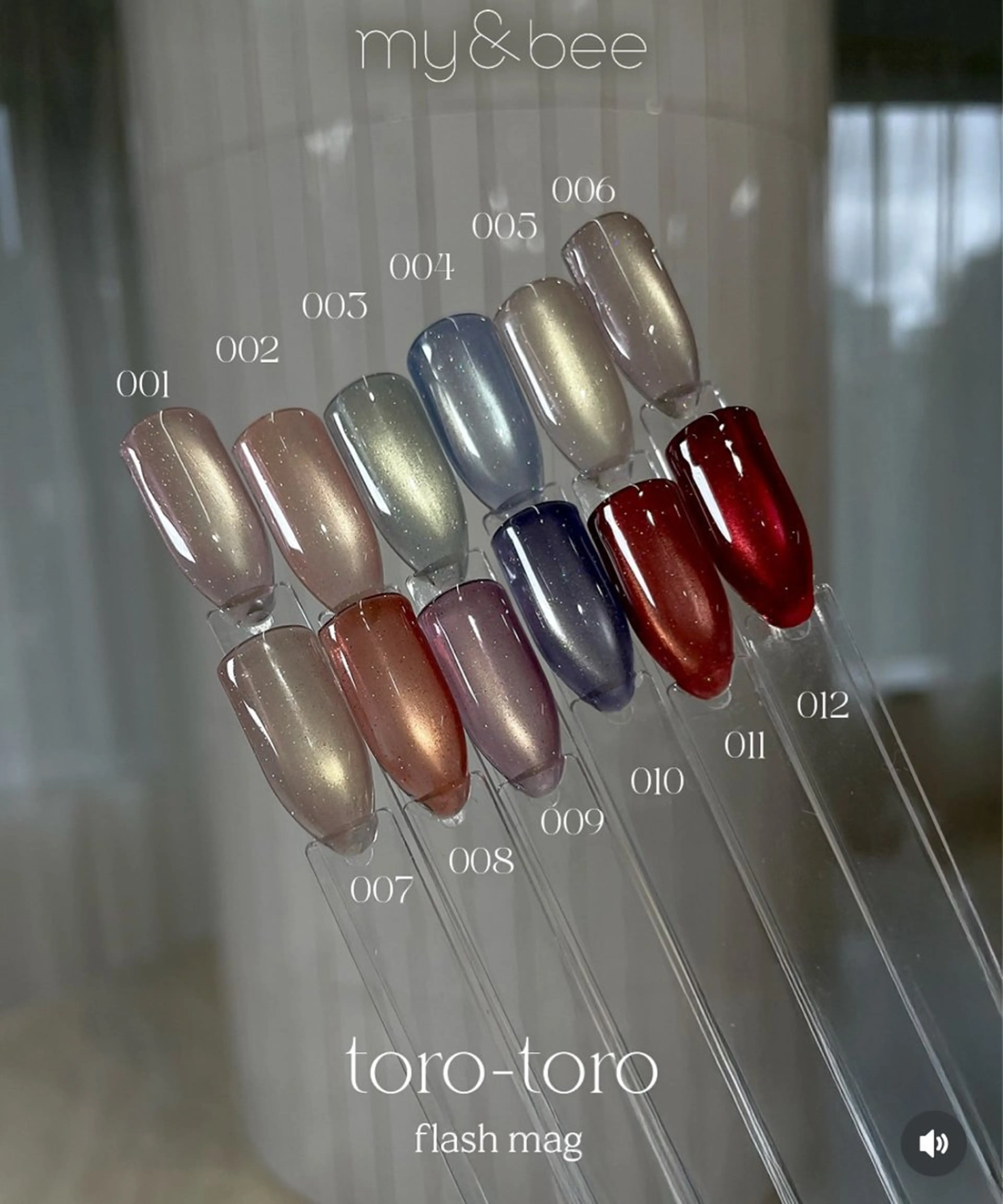 ネイル マグネットネイル ハンドネイル yuki シンプル/ニュアンスのネイルデザイン