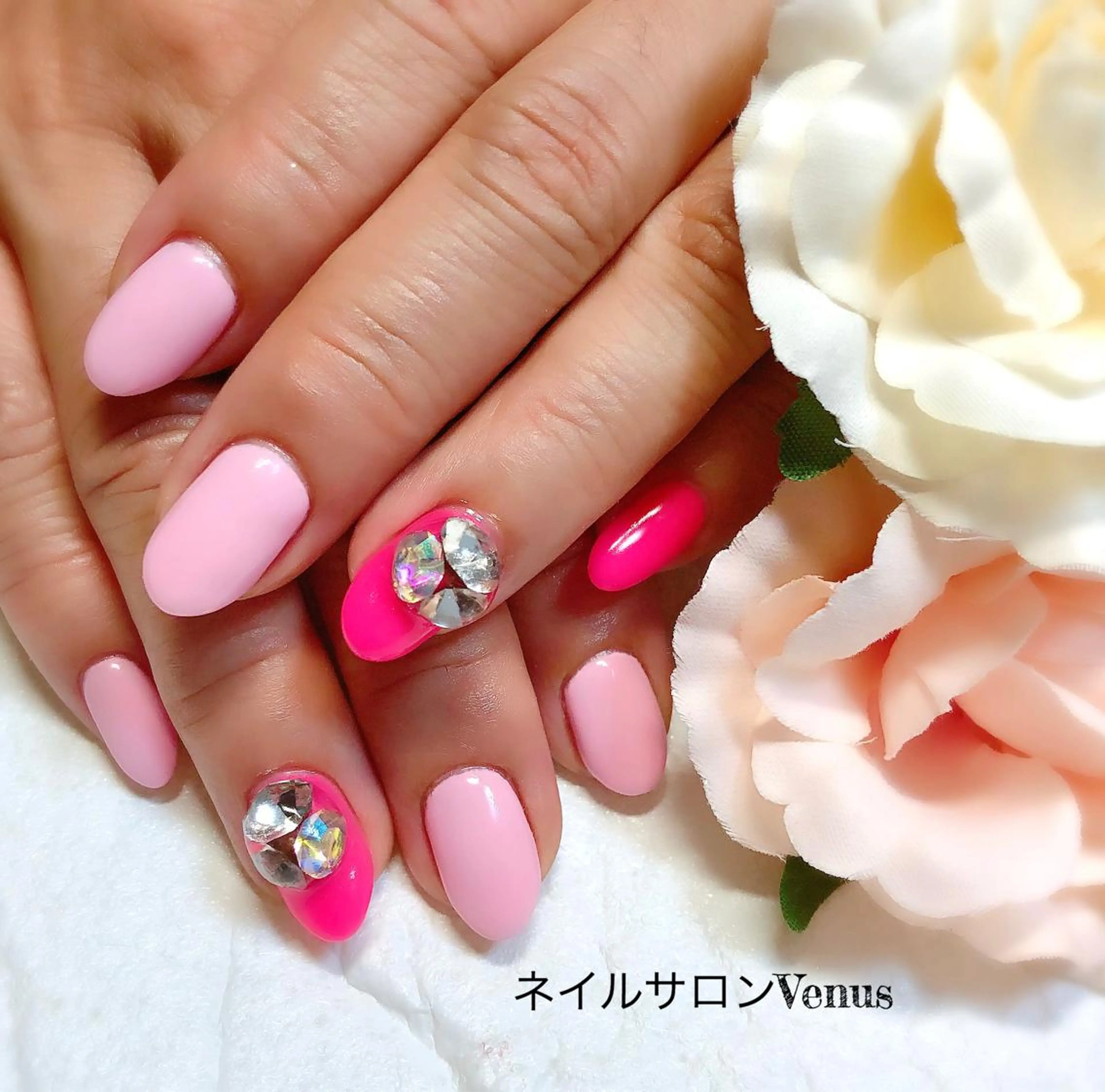 ネイル ワンカラーネイル ハンドネイル Nail salon Venusのネイルデザイン