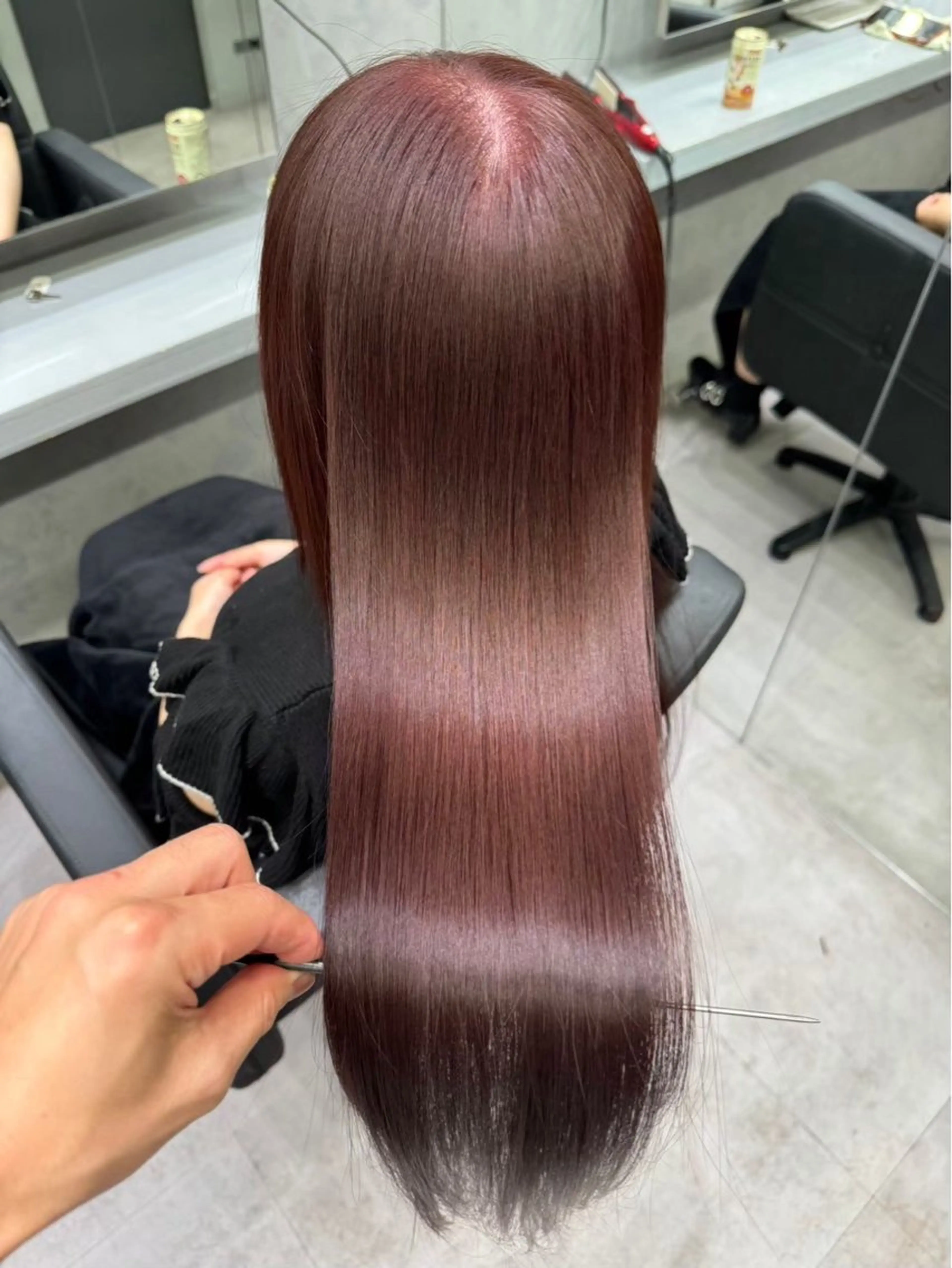 ロング パーマ elyts所属・【elyts】 メイのヘアスタイル