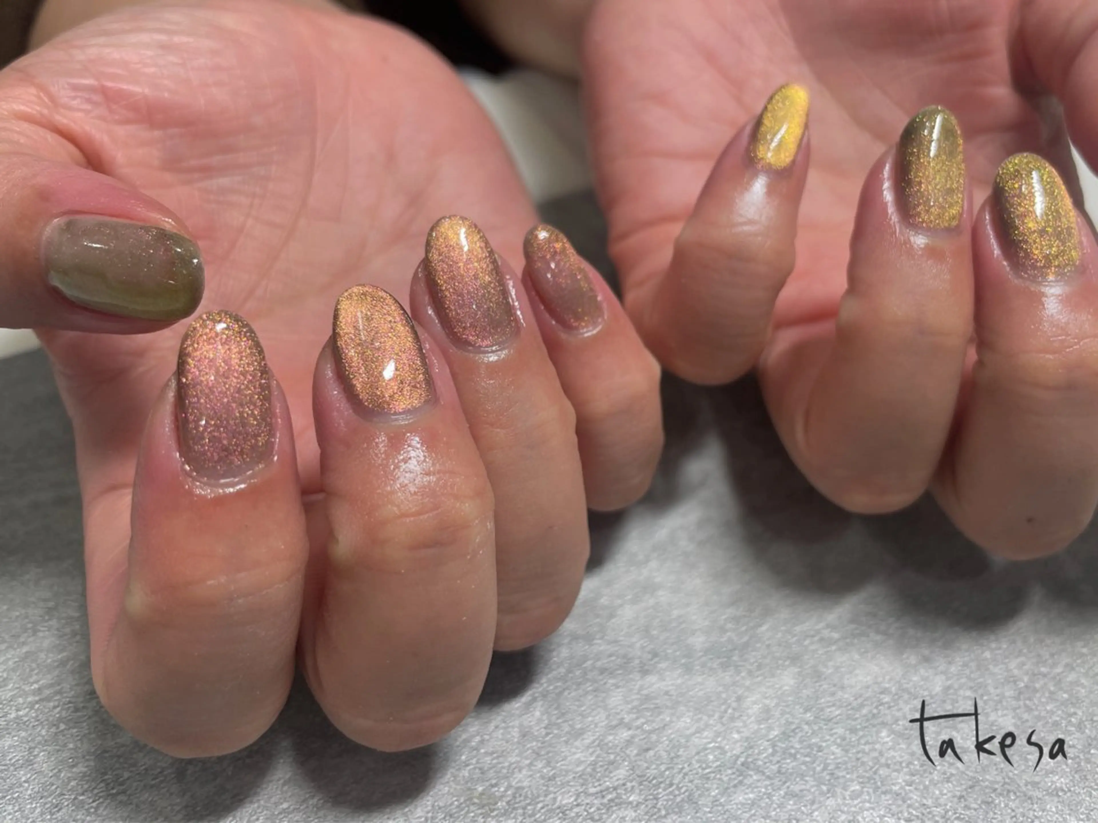 ネイル マグネットネイル ハンドネイル Msis nail & eyelashsalon 代々木店所属・msis武田 (takesa)のネイルデザイン