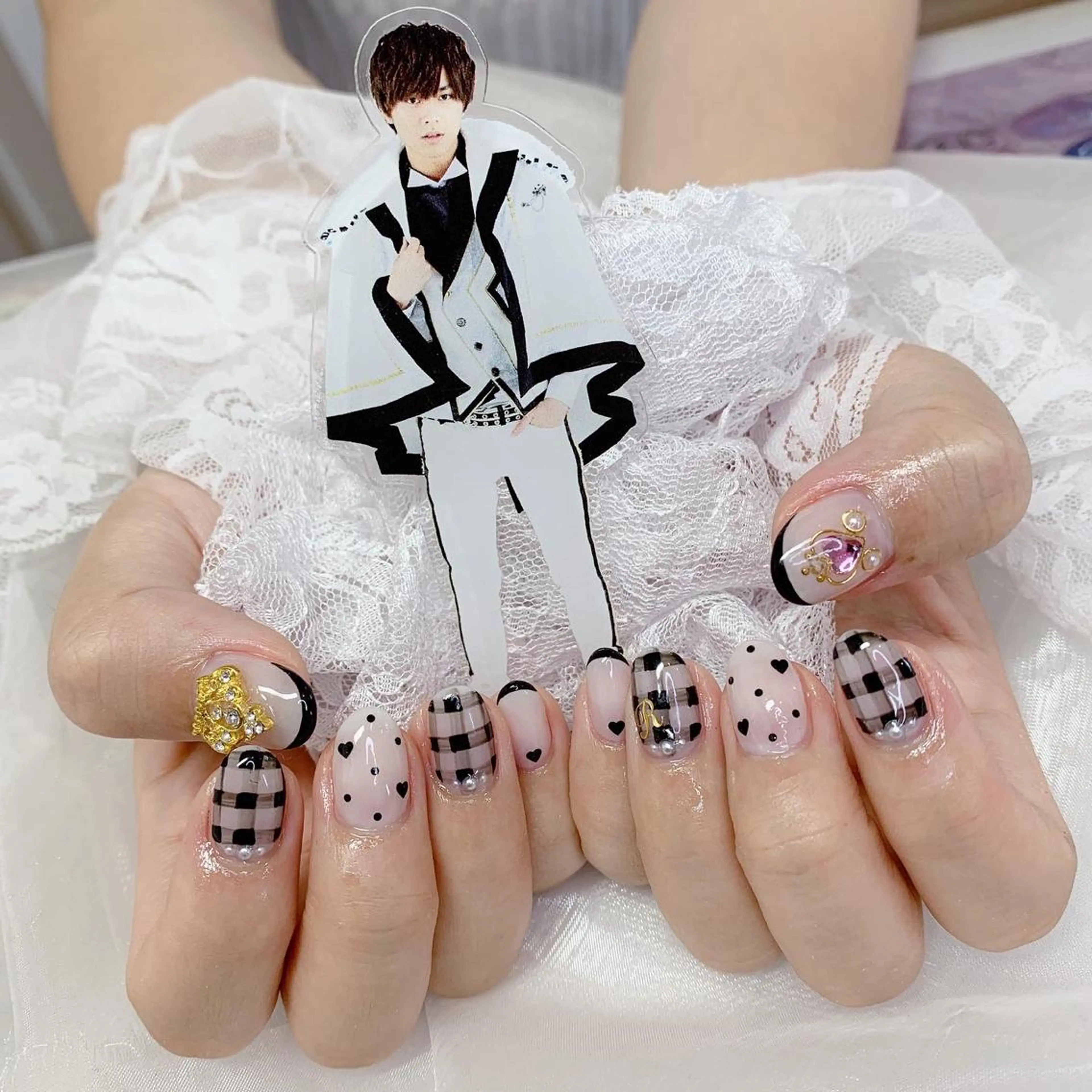 ネイル ハンドネイル La neige* yuki 🥯🍑のネイルデザイン