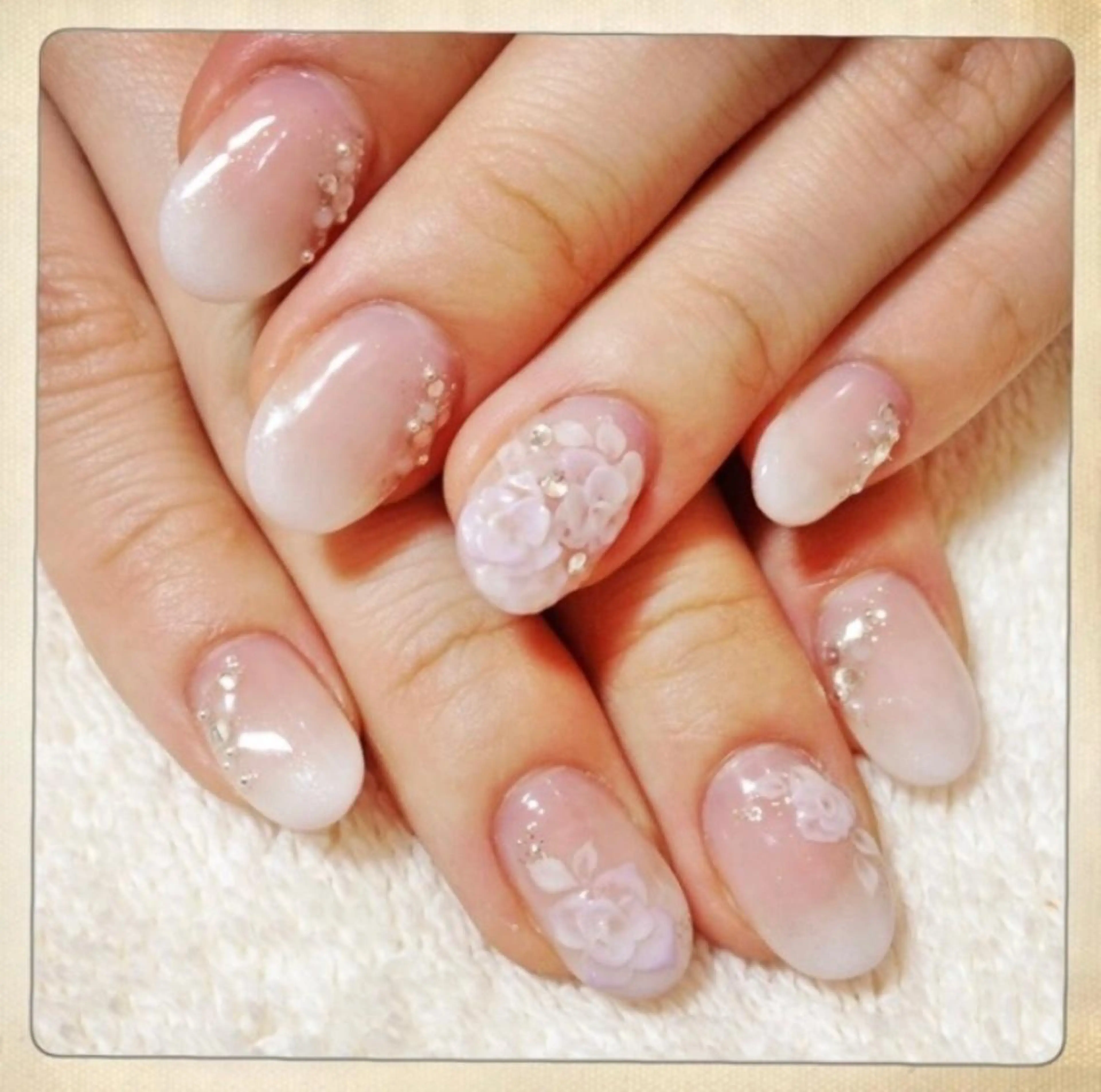 ネイル ブライダルネイル ハンドネイル Nail cottageのネイルデザイン