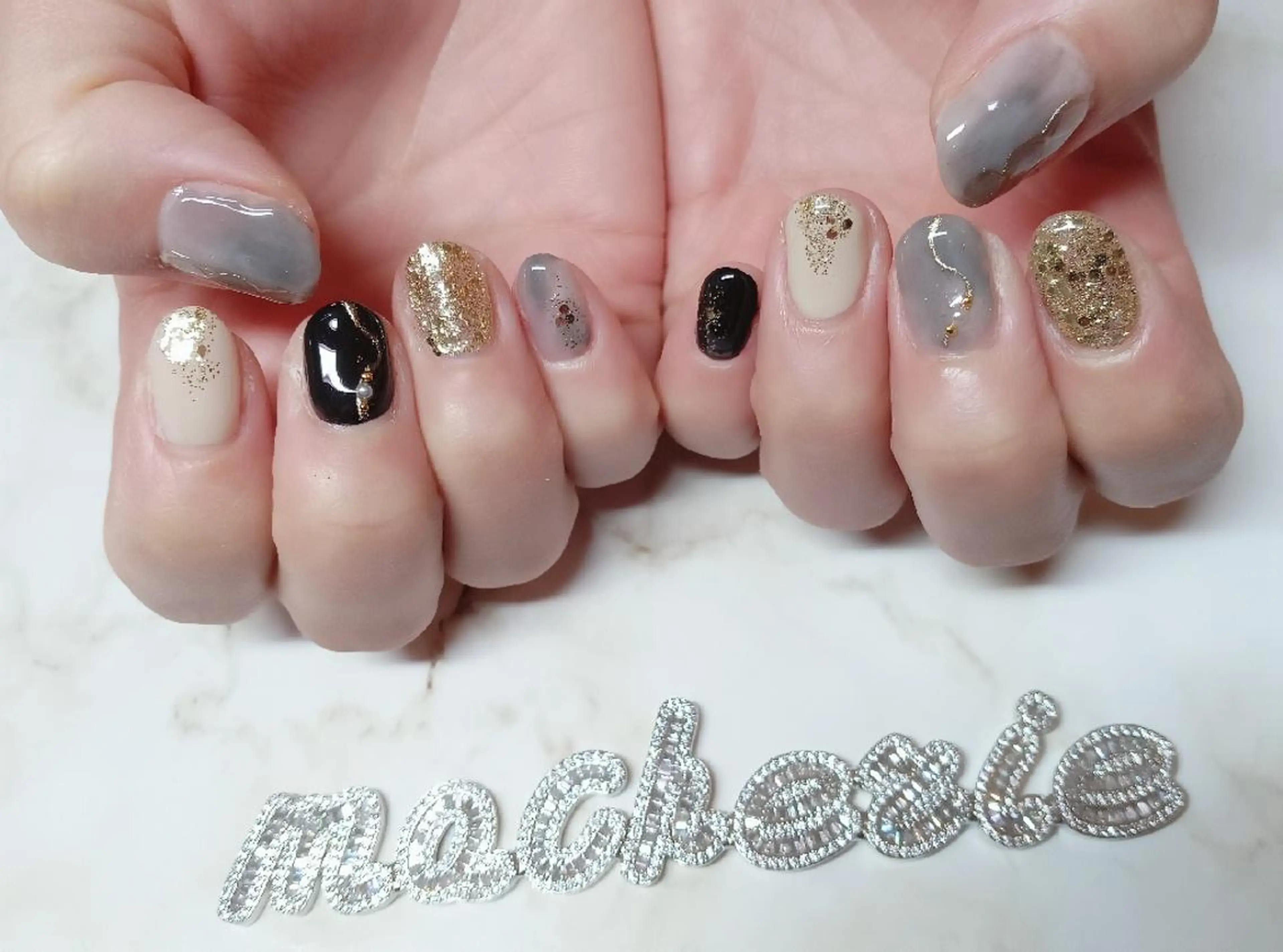 ネイル ニュアンスネイル ハンドネイル Nail Salon macherieのネイルデザイン