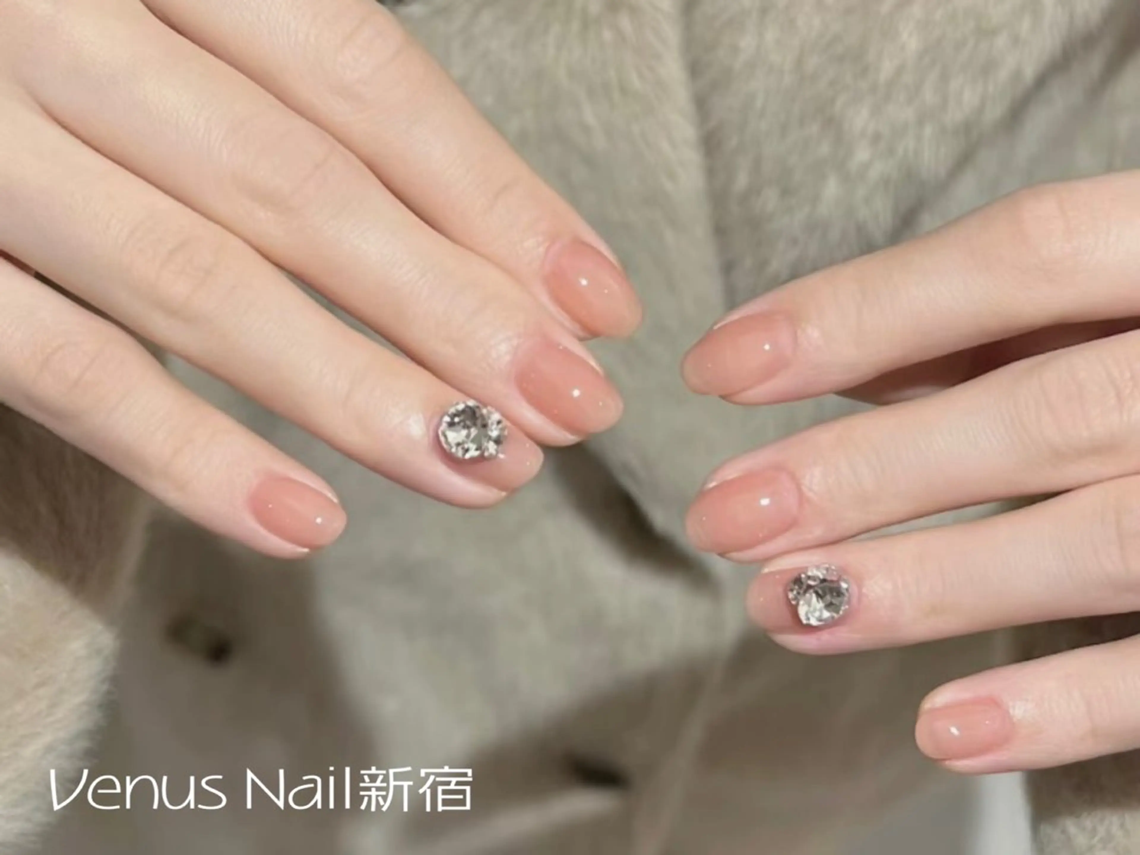 ネイル Venusパラジェル 長さだし専門店のネイルデザイン