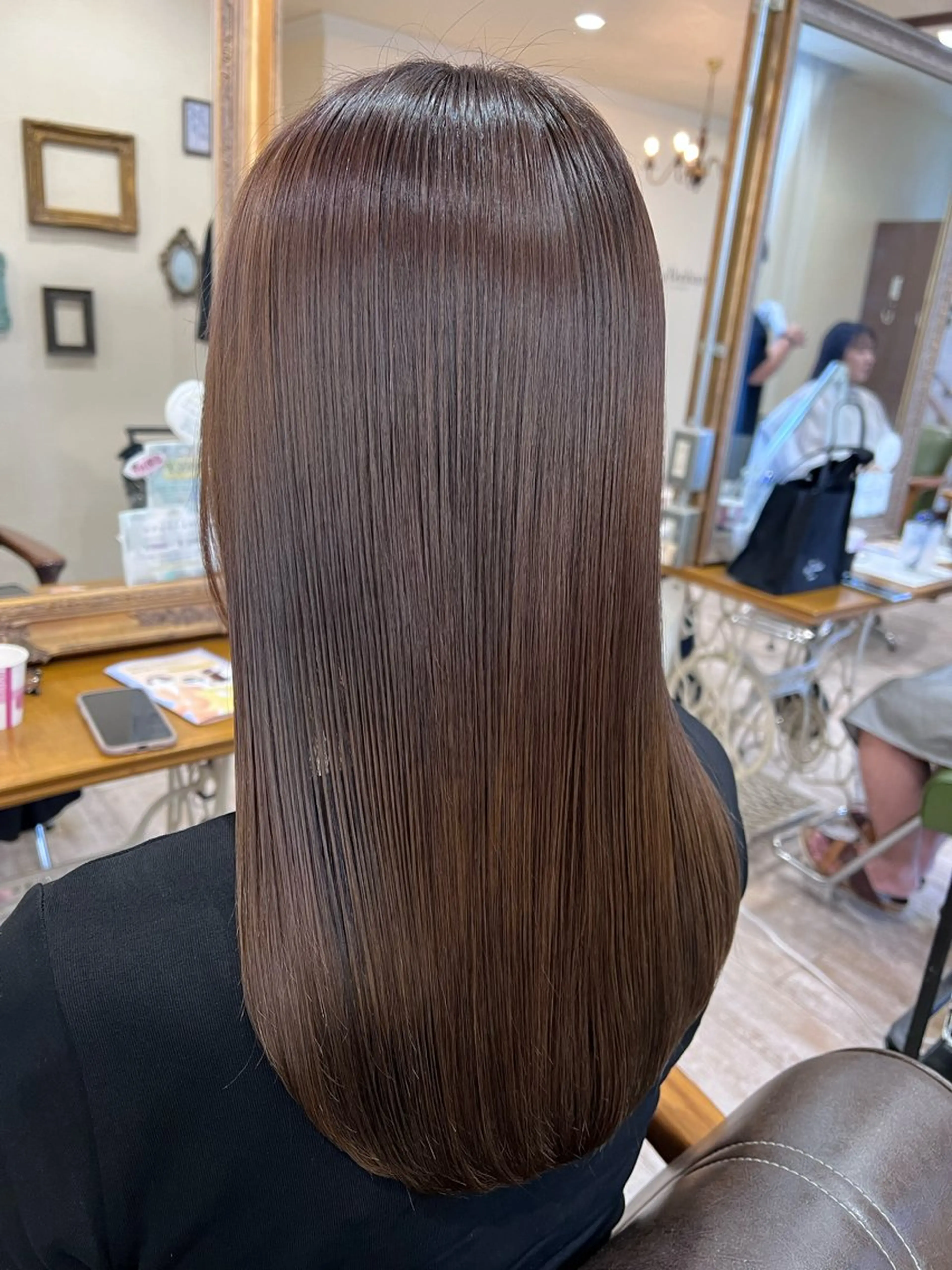 セミロング カラー アディクシーカラー イルミナカラー 髪質改善 新越谷noble店長 松本拓也▶◀*.のヘアスタイル