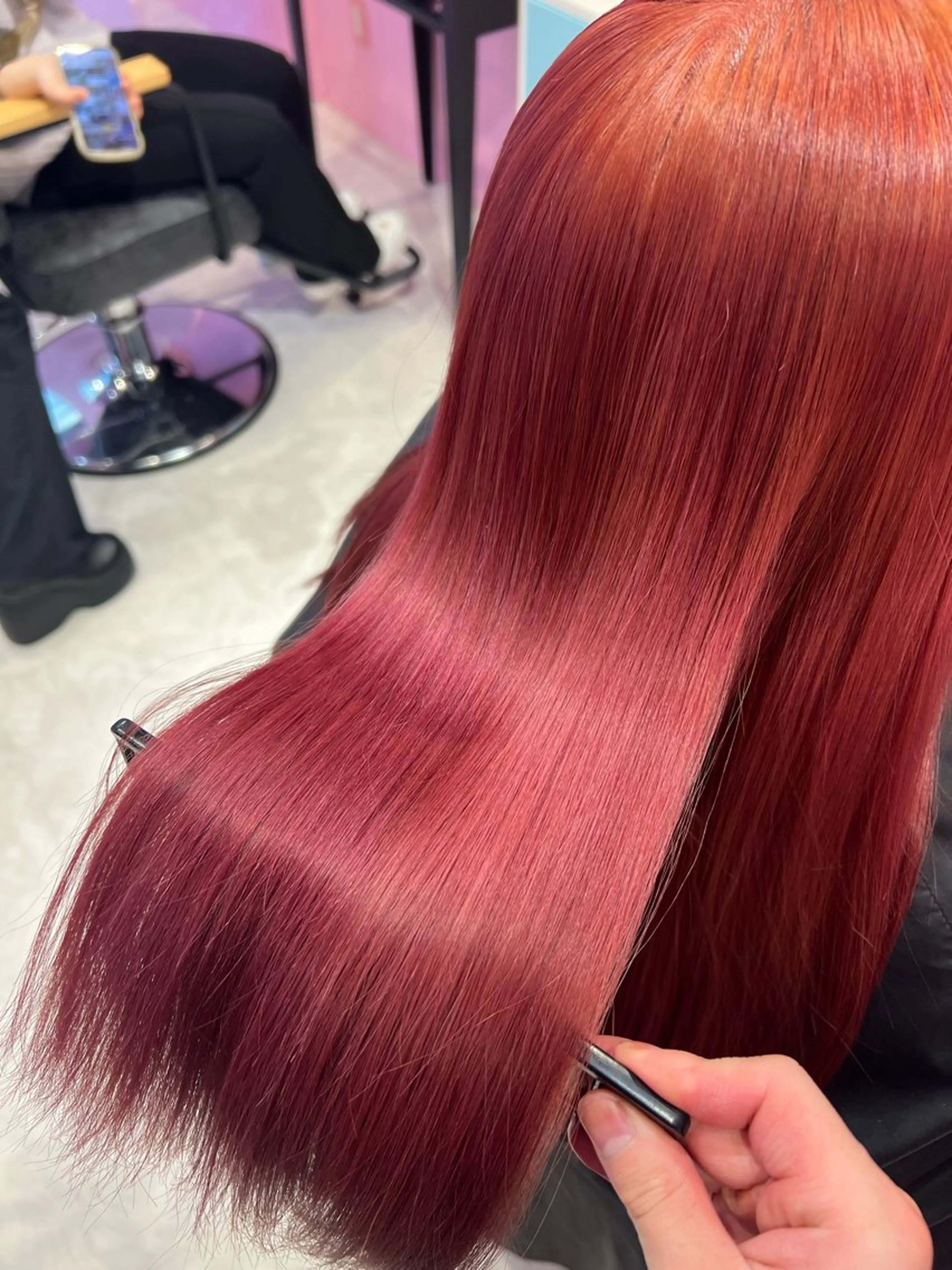 ロング 紙屋町ショート /ボブ　パーマ河内蓮のヘアスタイル