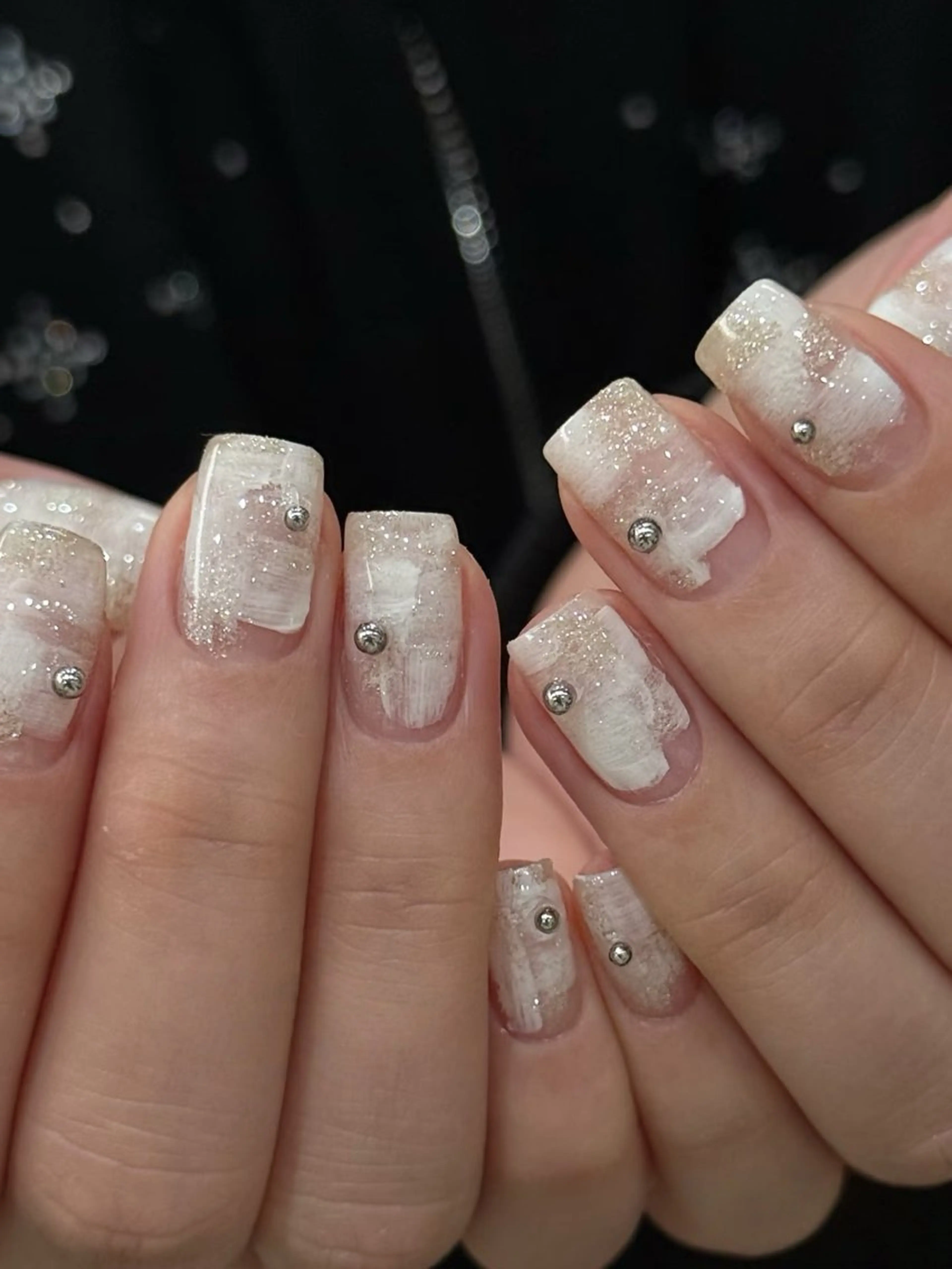 ネイル ニュアンスネイル Kurehashi Yui🧸のネイルデザイン