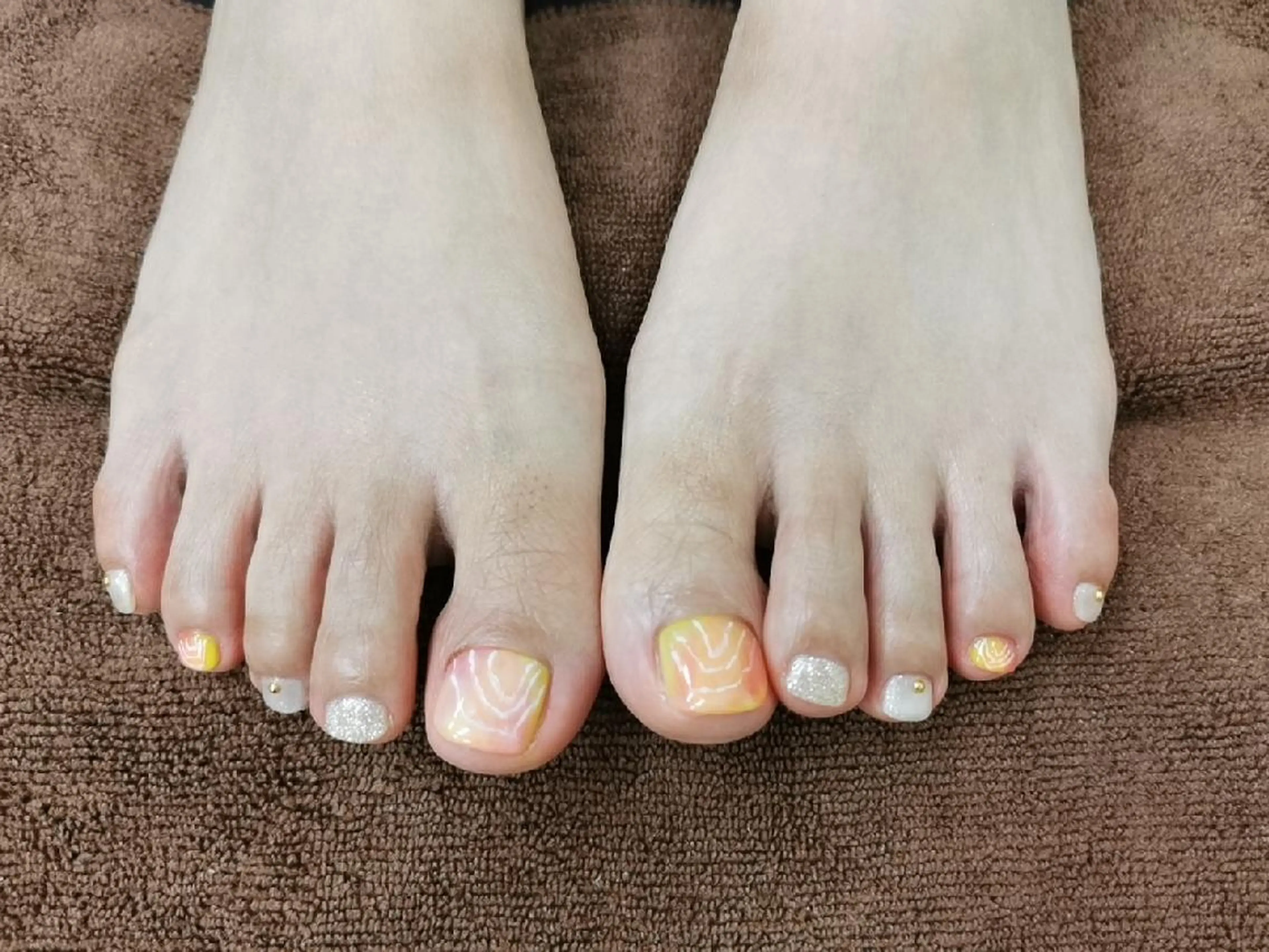 ネイル フットネイル 上福岡 らんらんのネイルデザイン