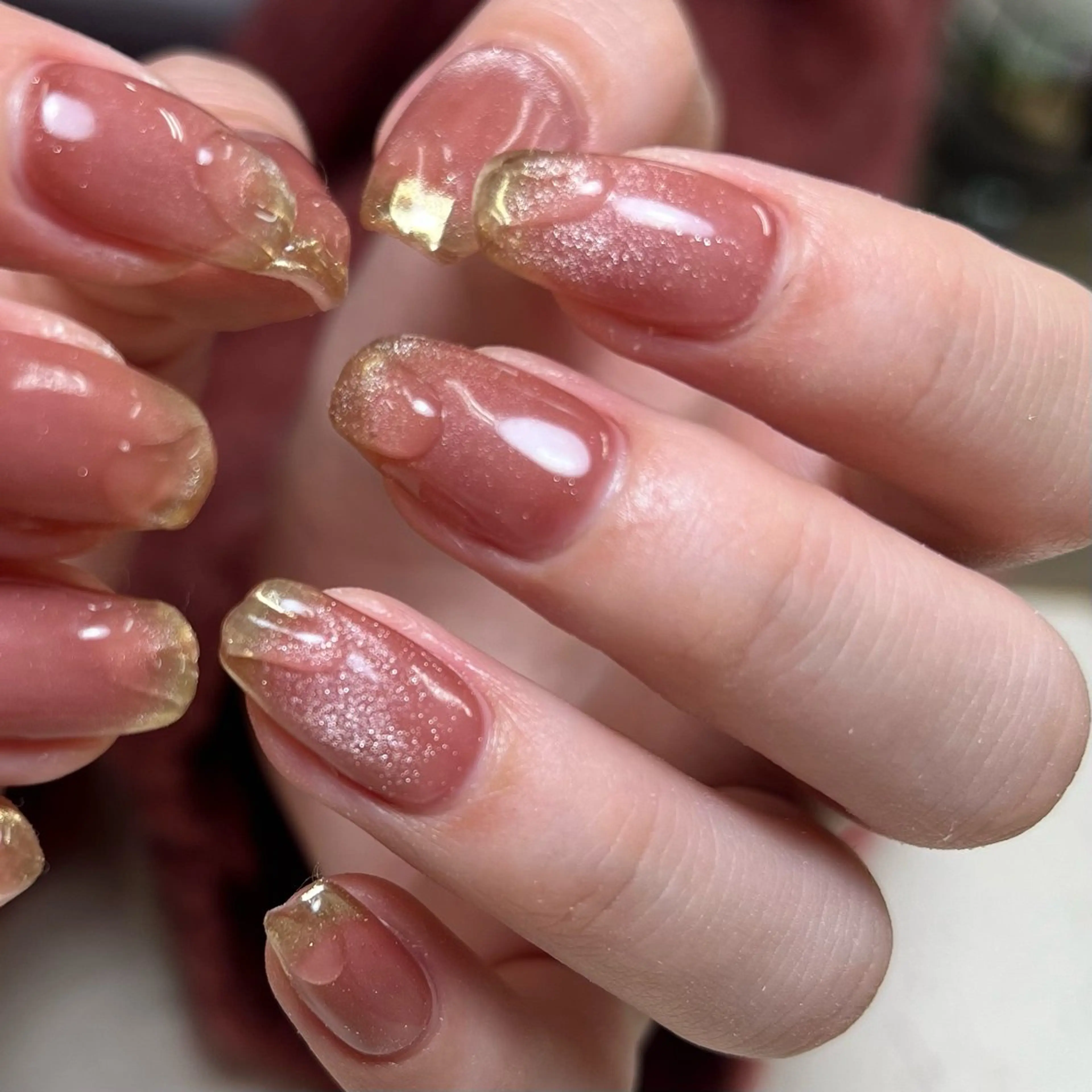 ネイル ハンドネイル nuás nailのネイルデザイン