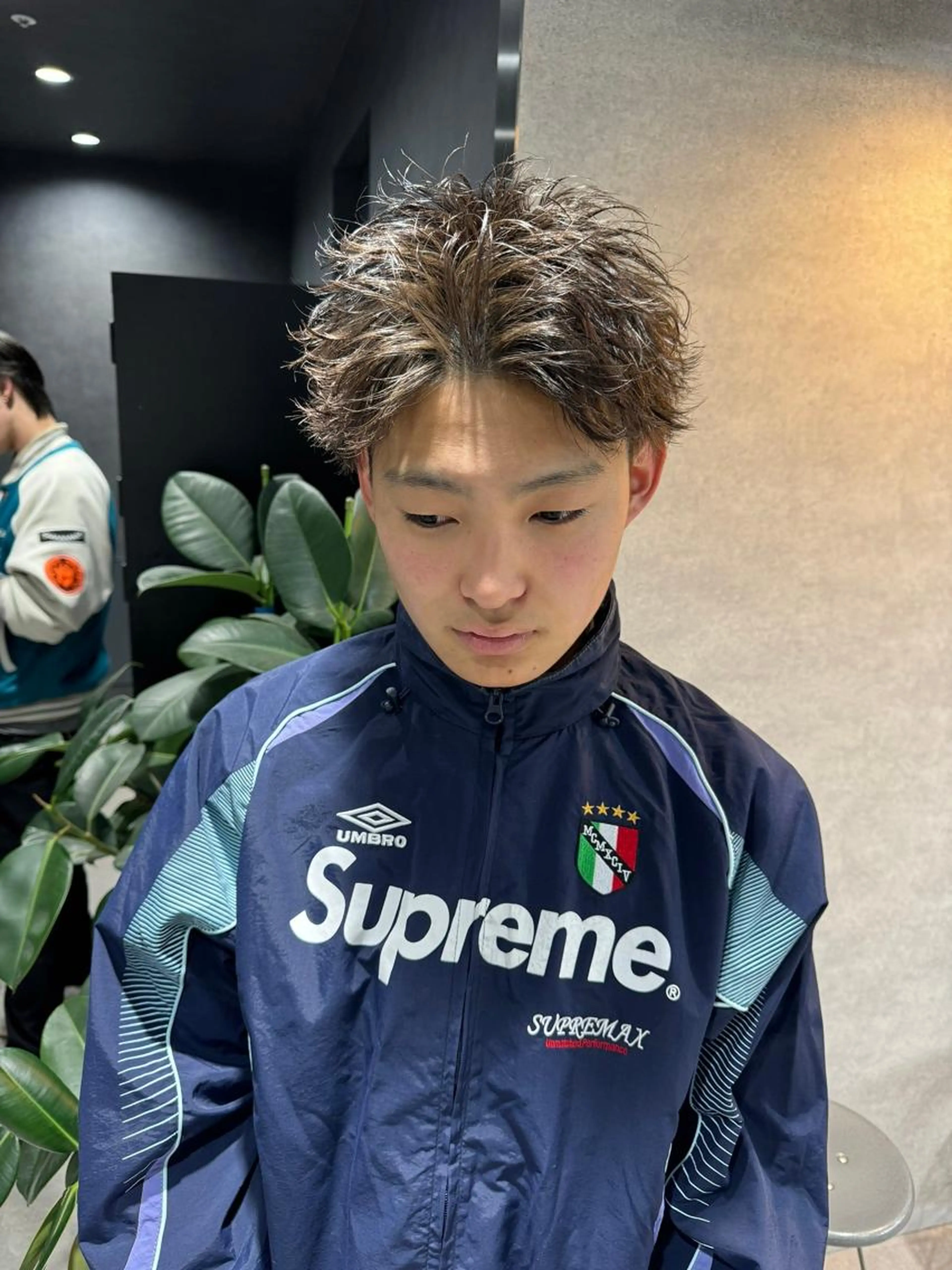 🟡メンズカット➕メンズパーマ➕最新の眉毛を整える ”眉質改善”モデルさん募集！ 【今だけ実質無料】の写真