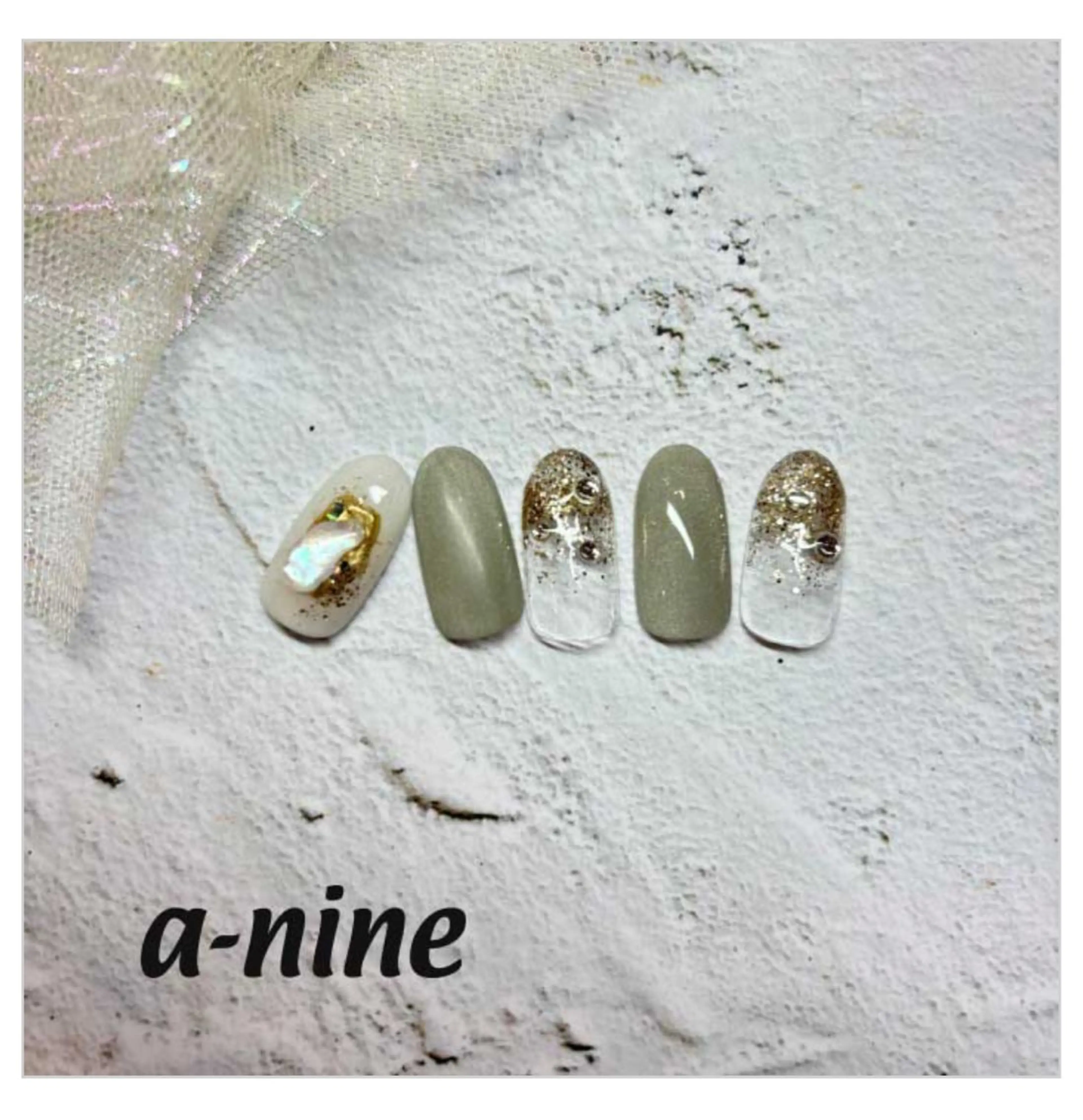 ネイル ネイルサロンエーナイン札幌大通本店所属・宇野 舞美のネイルデザイン