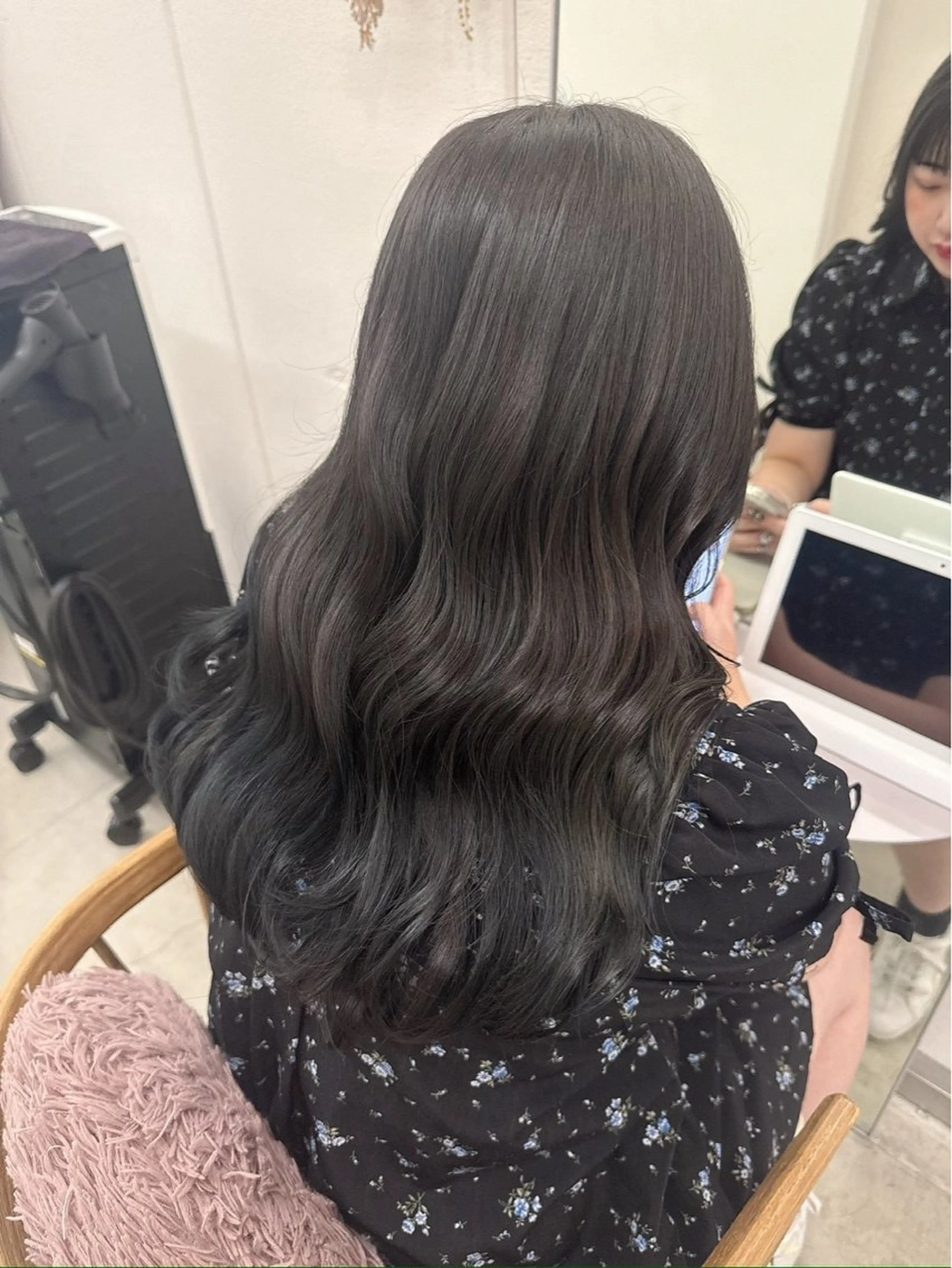 ロング カラー ヘアカラー 💐花屋併設💐 宮園 雛羽のヘアスタイル