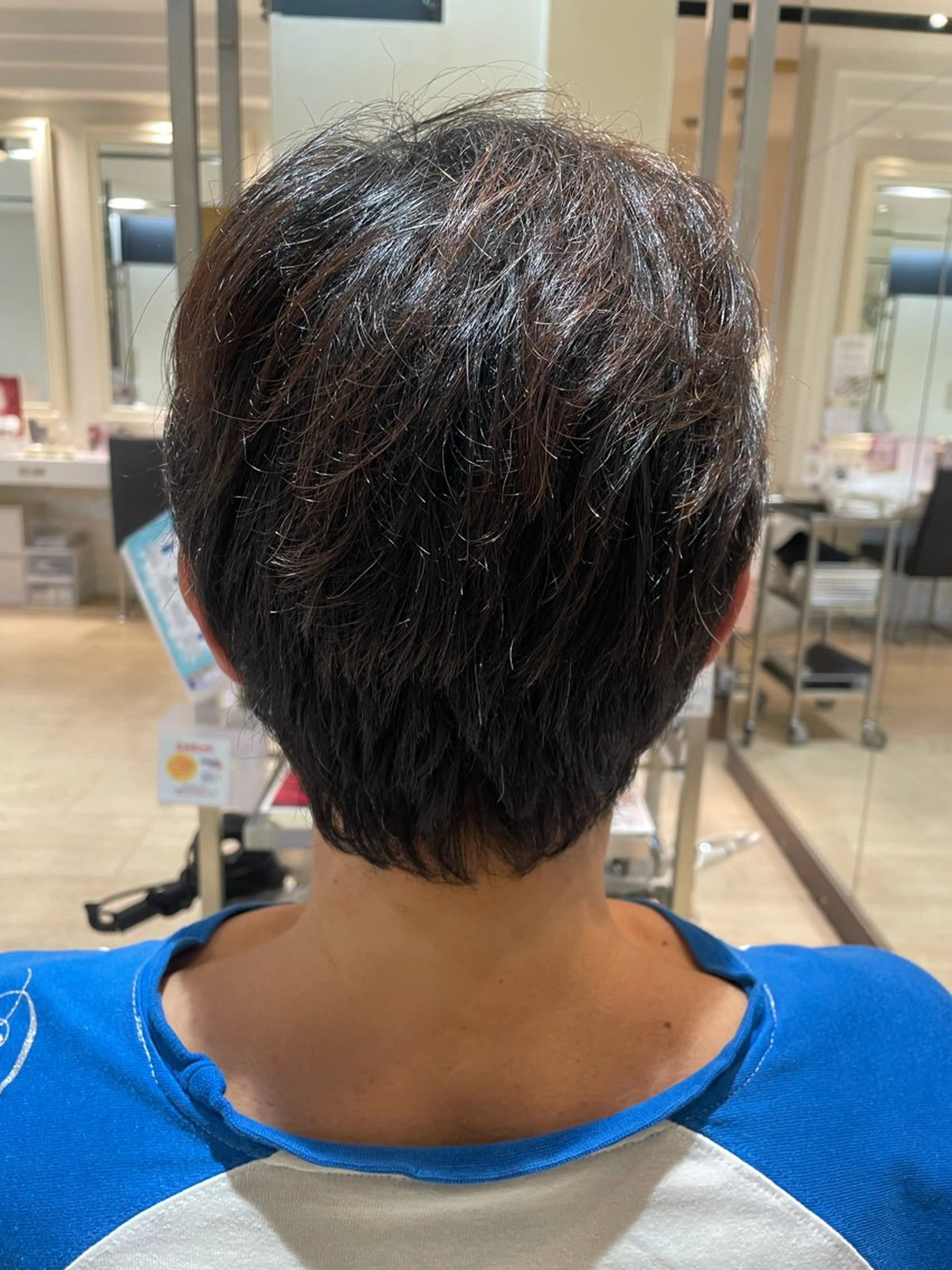 ショート メンズ 西岡 莉緒のヘアスタイル