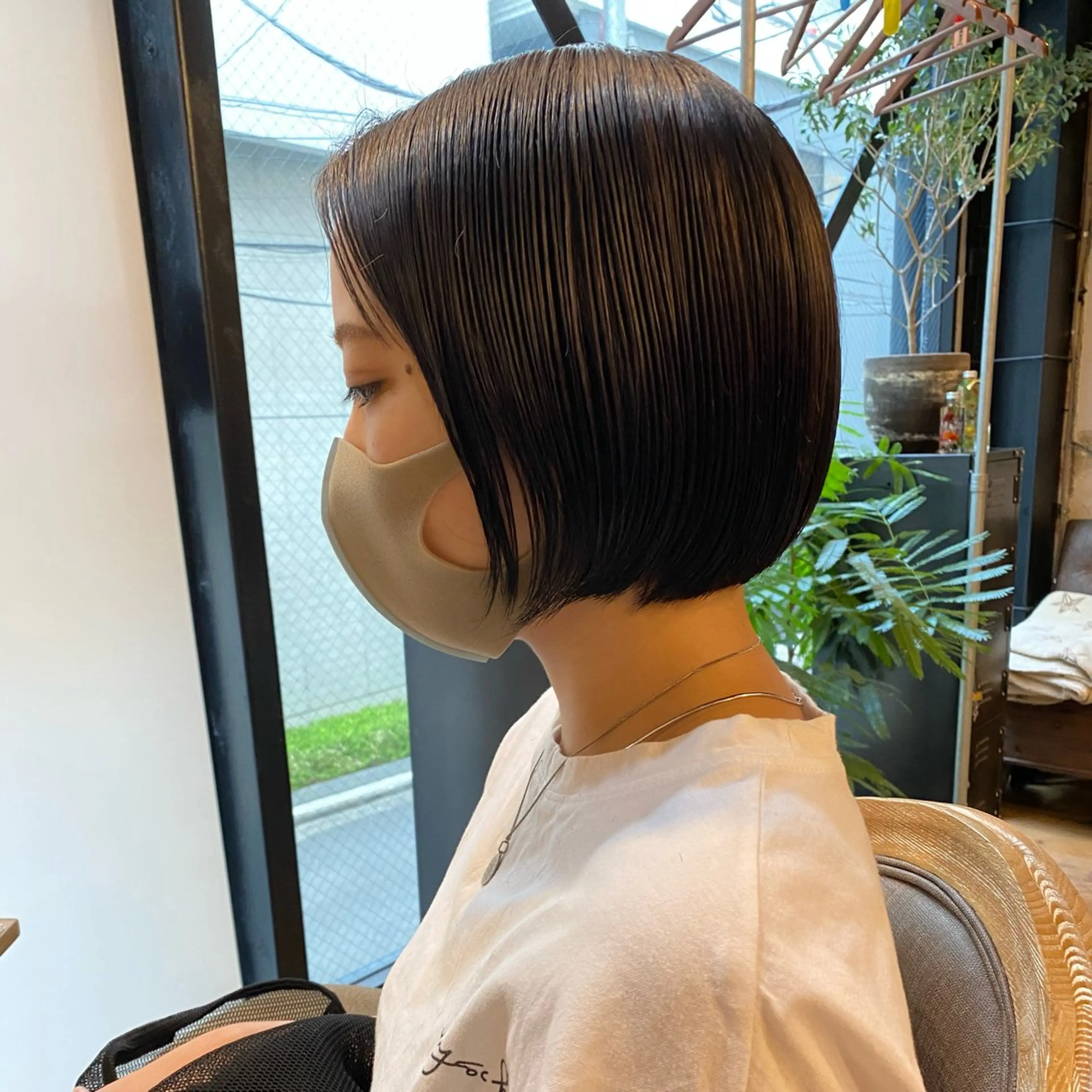 ショート ハイライト 髪質改善 レイヤーカット ショートヘア カット ヘアカラー トリートメント また会いたくなる 美容師【KENTA】のヘアスタイル